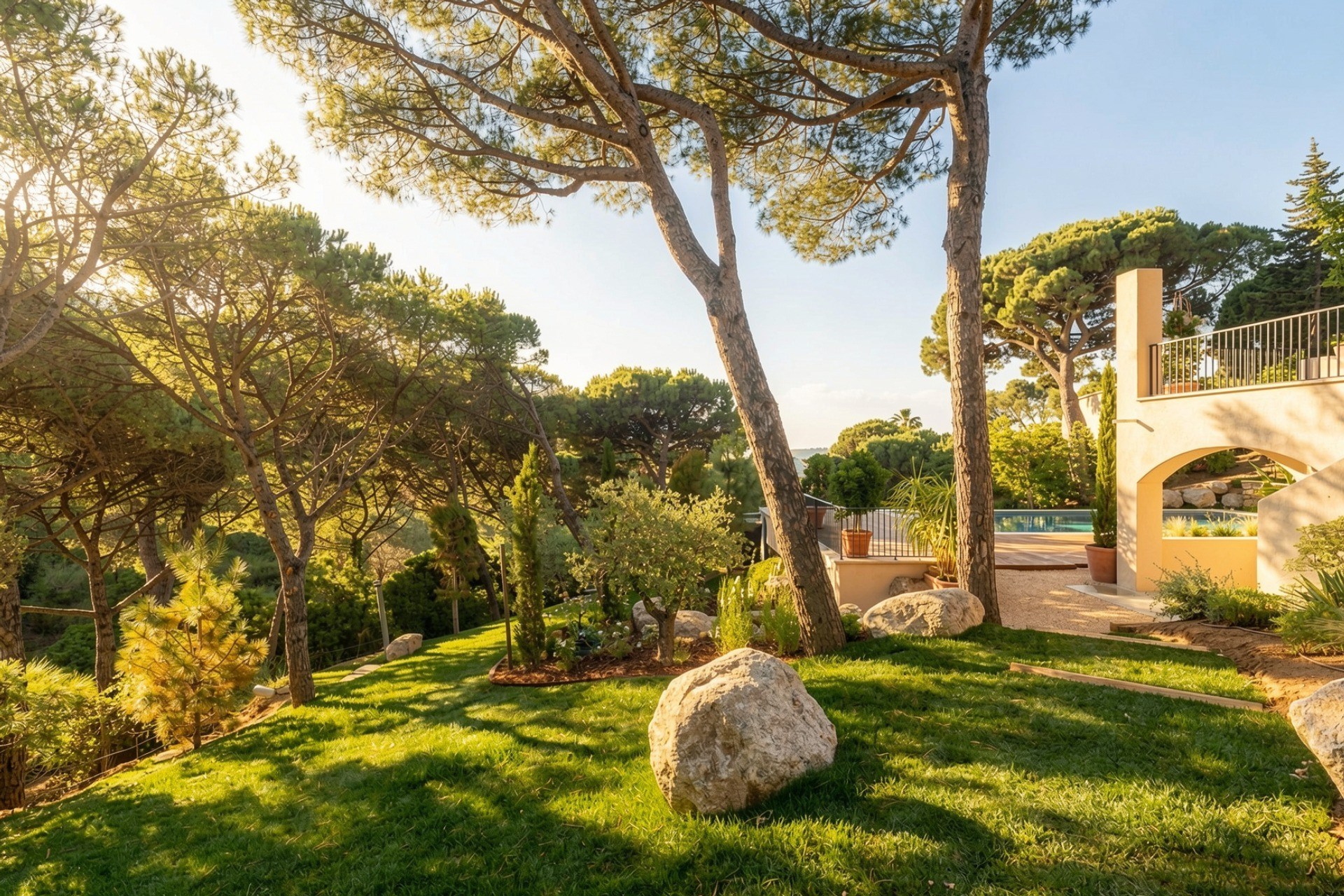  Ramatuelle – South-Facing Villa with Swimming Pool and Sea View - 物件實景