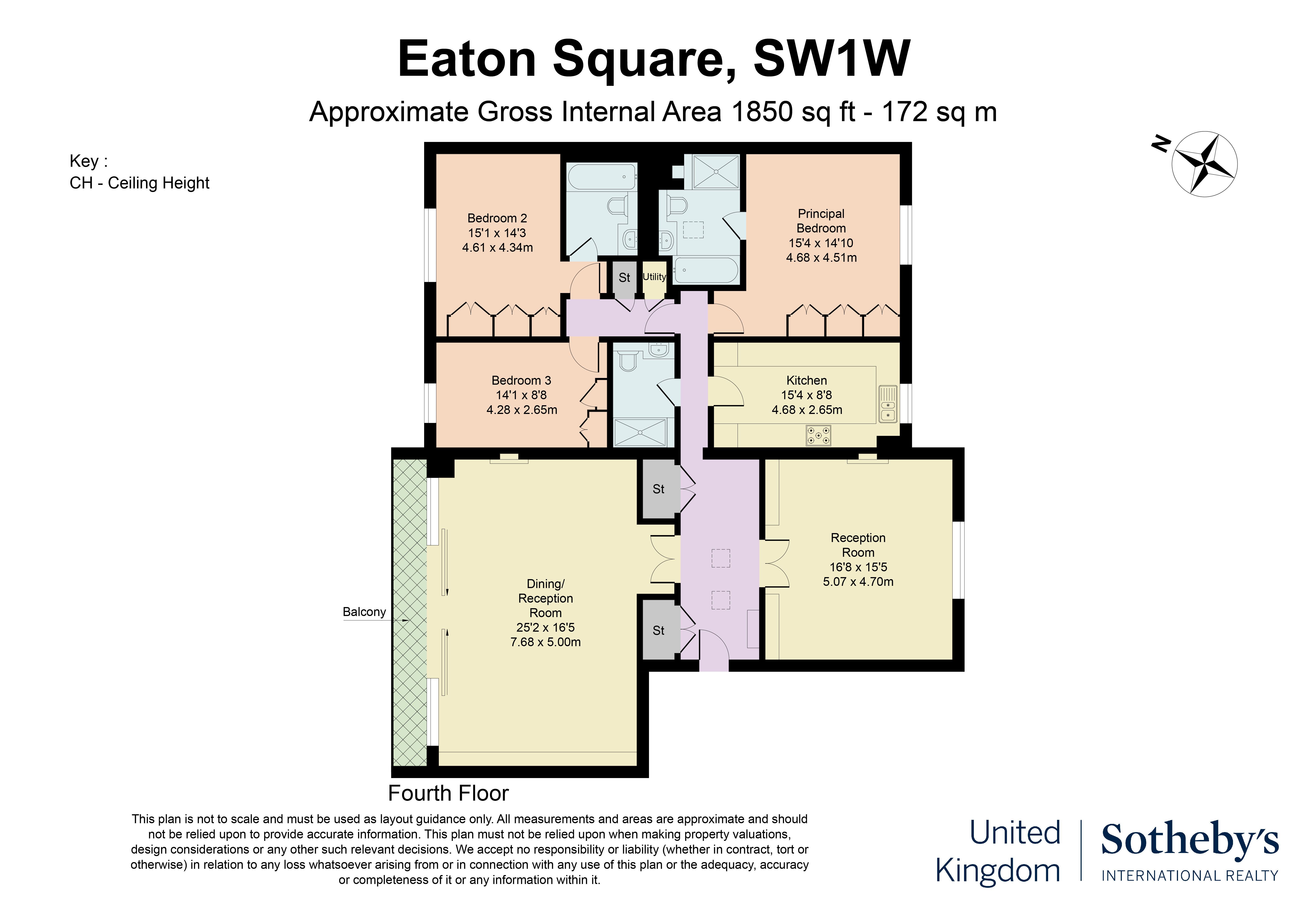  A Three-Bedroom Apartment on Eaton Square - 物件實景