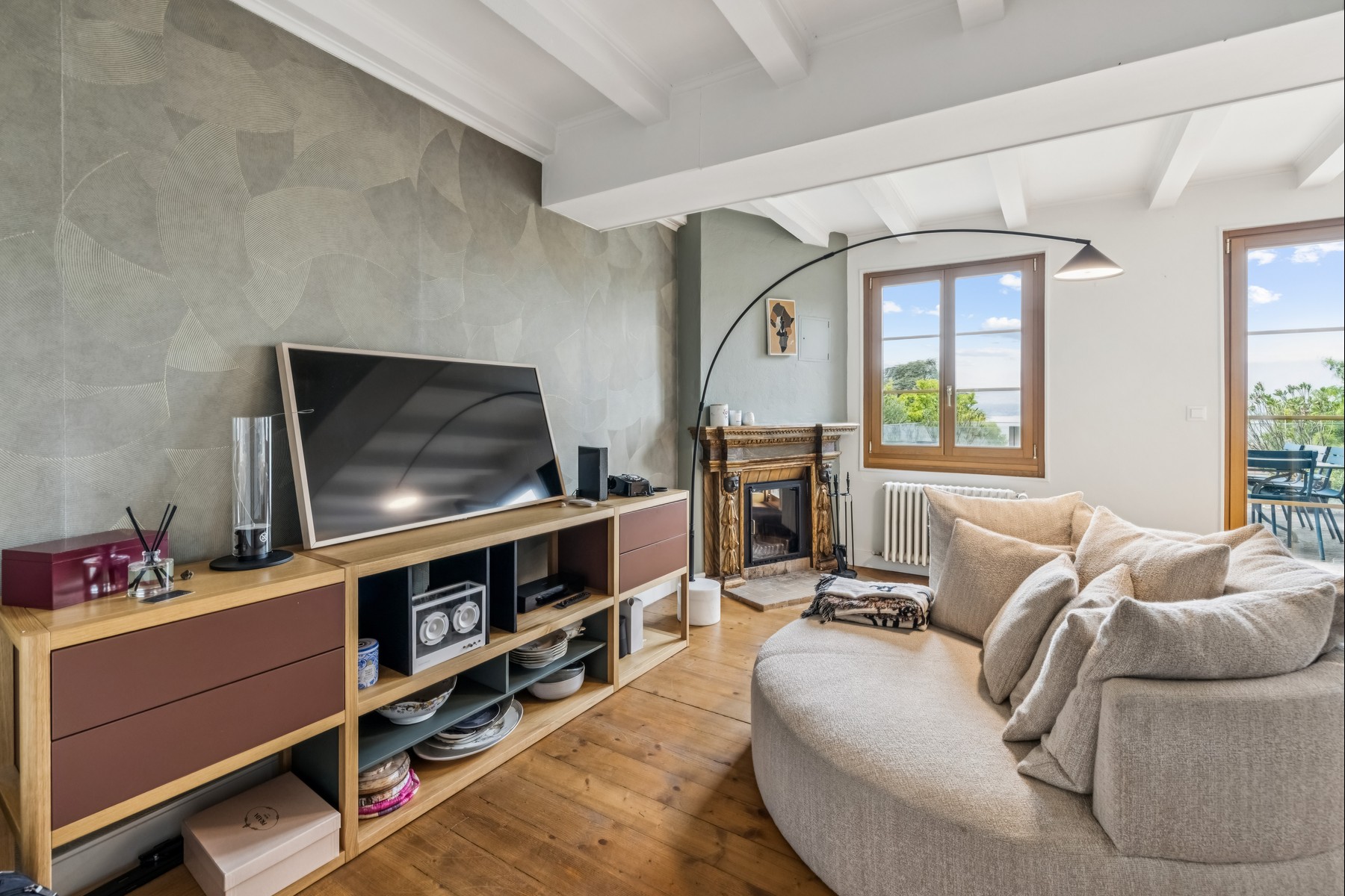  A fully renovated 19th-century farmhouse with a panoramic view of Lake Geneva - 物件實景