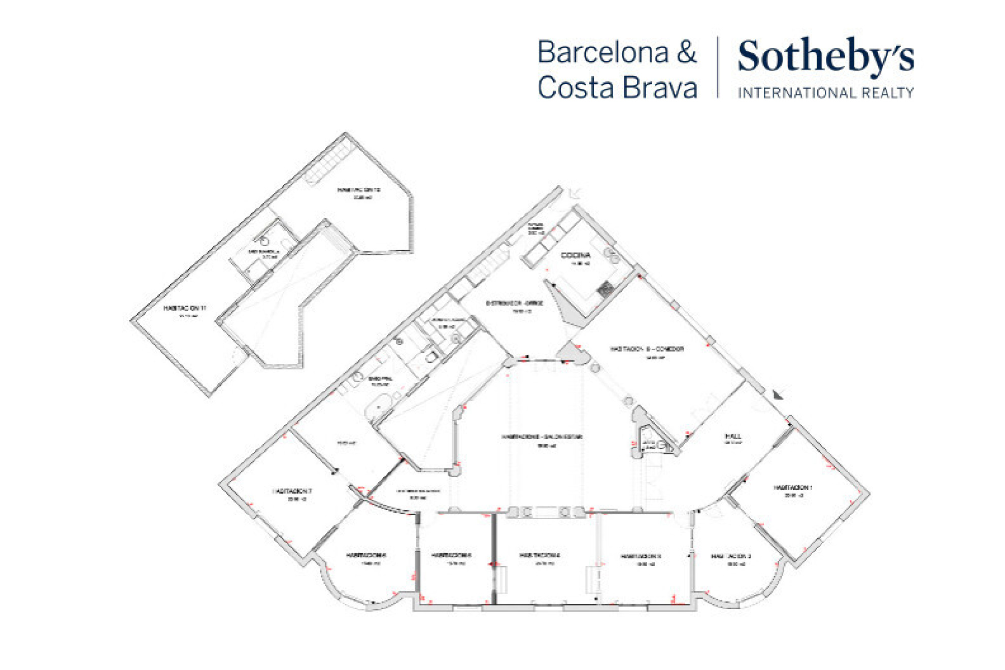  Spectacular corner apartment of large dimensions in Eixample derecho. - 物件實景