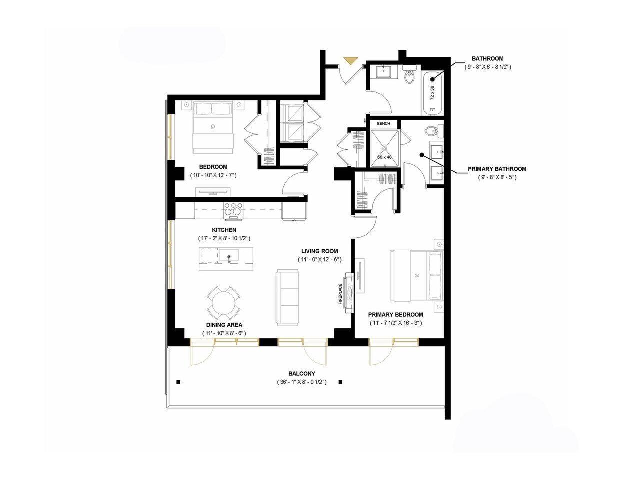 Burlington, Vermont, 05401, United States, 2 Bedrooms Bedrooms, ,1 BathroomBathrooms,Residential,For Sale,1777939