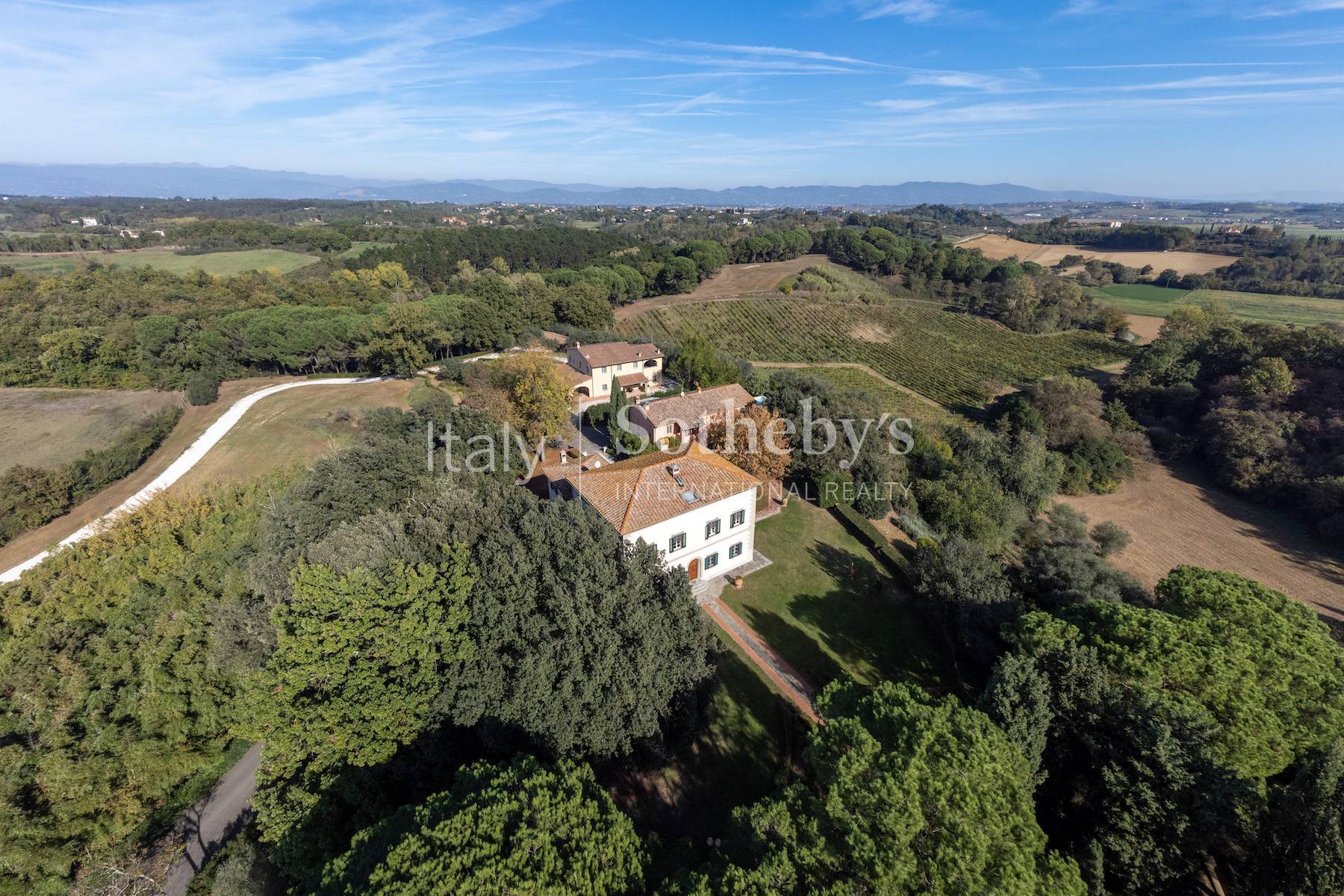  Villa with dépendance and vineyard in Tuscany - 物件實景