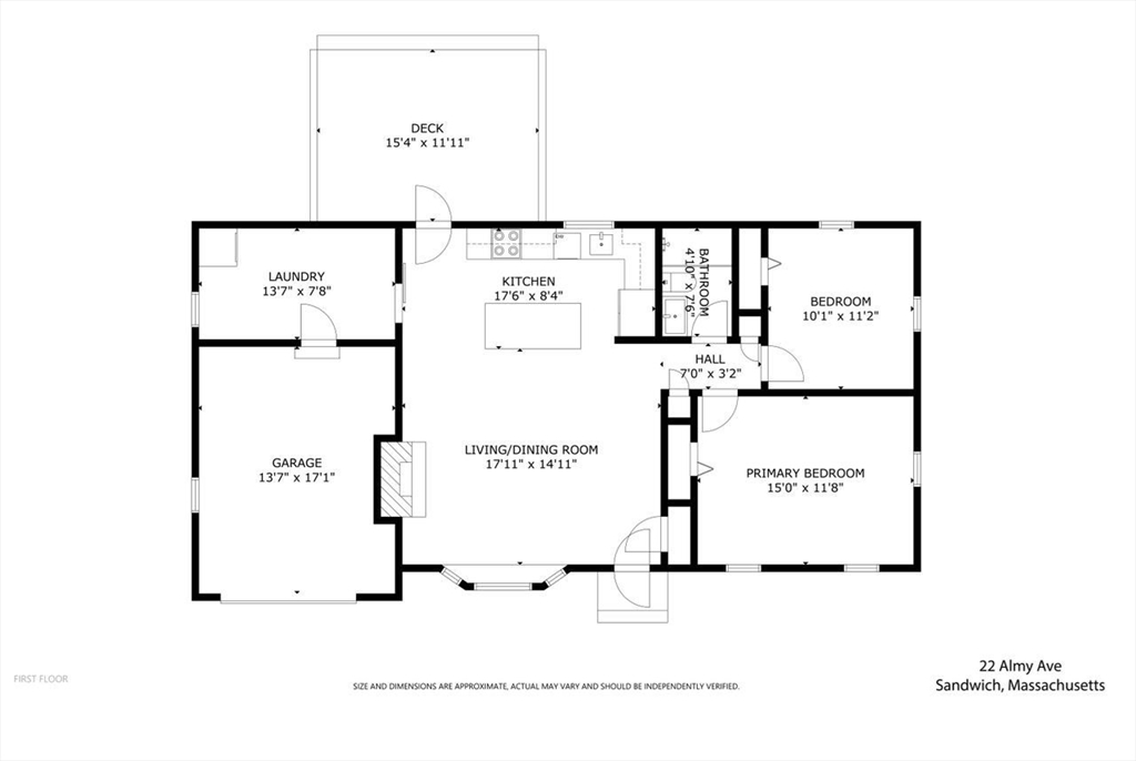 Sandwich, Massachusetts, 02563, United States, 2 Bedrooms Bedrooms, ,1 BathroomBathrooms,Residential,For Sale,1939789