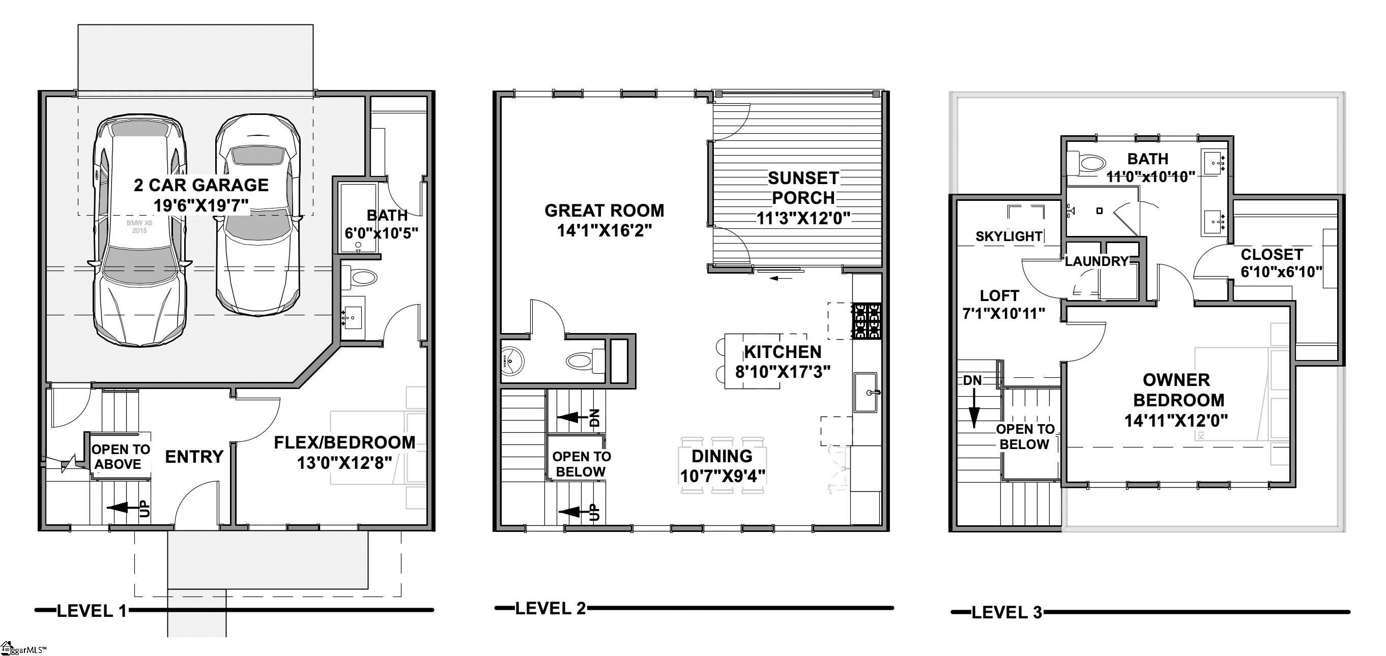 Greenville, South Carolina, 29601, United States, 2 Bedrooms Bedrooms, ,3 BathroomsBathrooms,Residential,For Sale,1818432