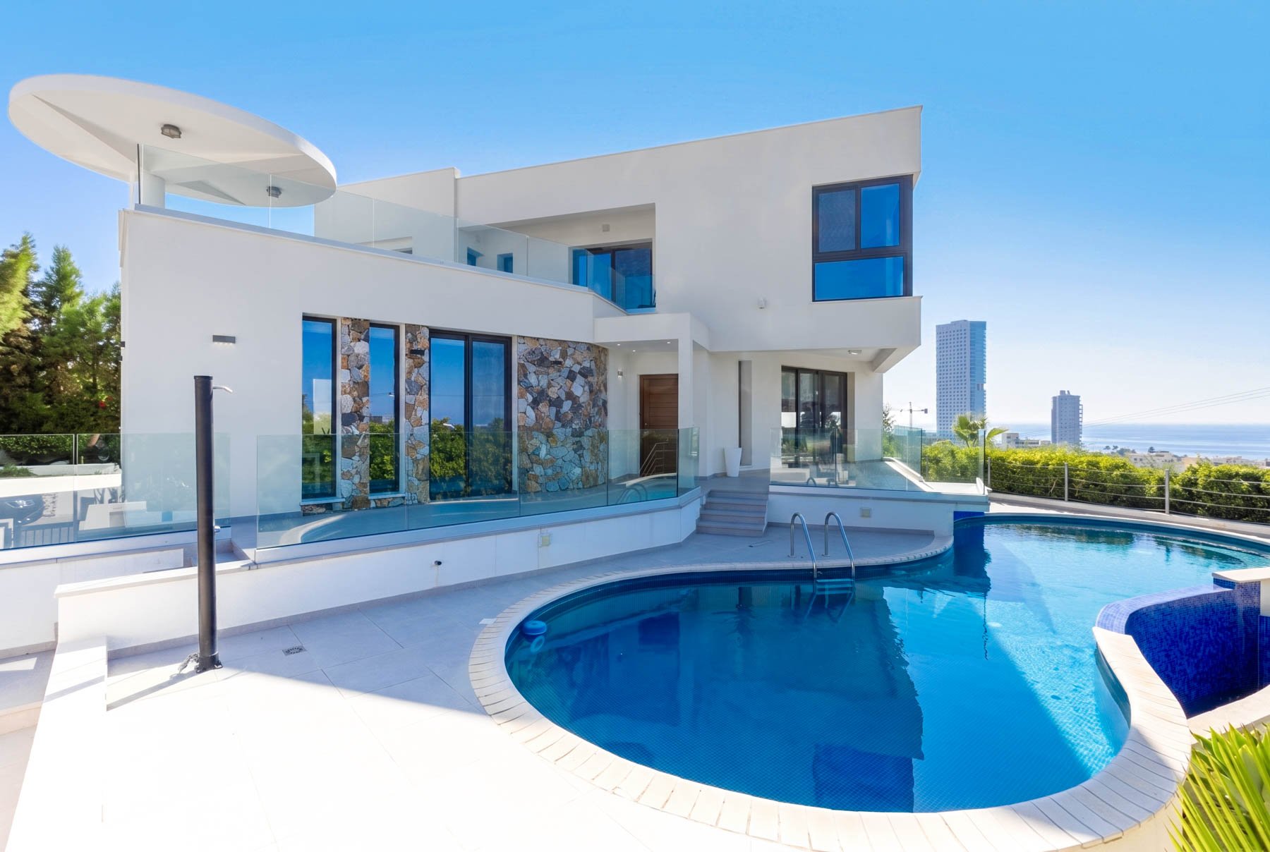  Sea View Four Bedroom Villa in Germasogeia, Limassol - 物件實景