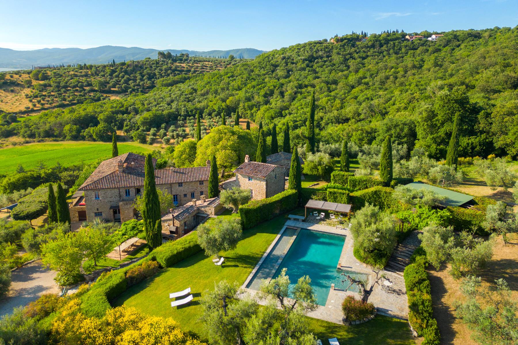  Esquisite villa with breathtaking view on the Lake Trasimeno - 物件實景