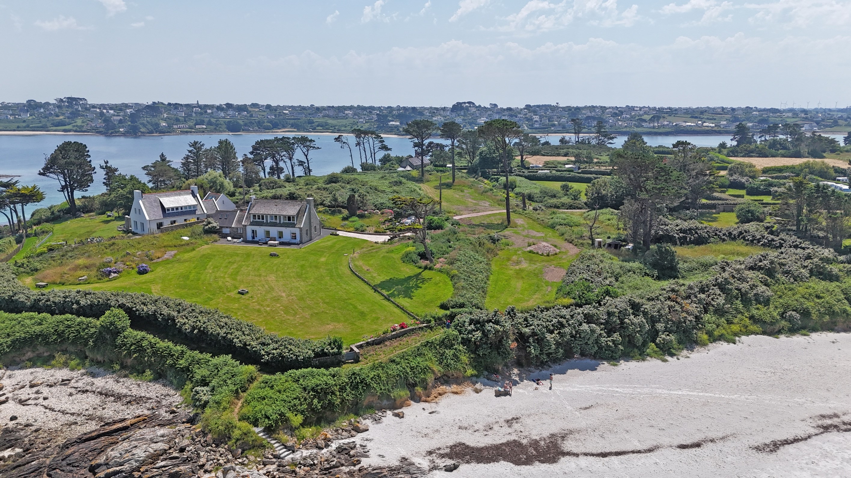  LANDÉDA-SAINTE MARGUERITE PENINSULA, FULL SEA VIEW IN A PEACEFUL LOCATION - 物件實景