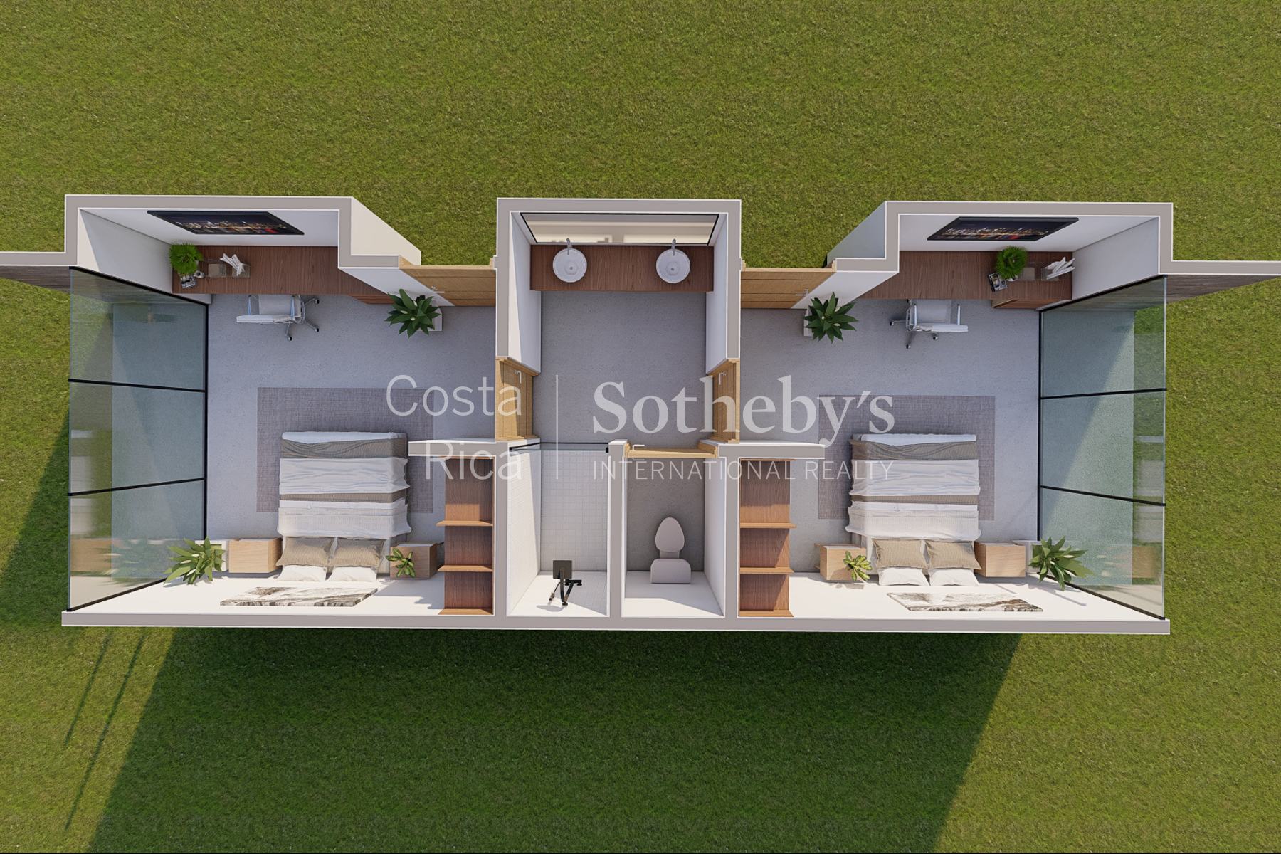  4 bedroom tree-hugging home in amenity filled community steps from the beach - 物件實景