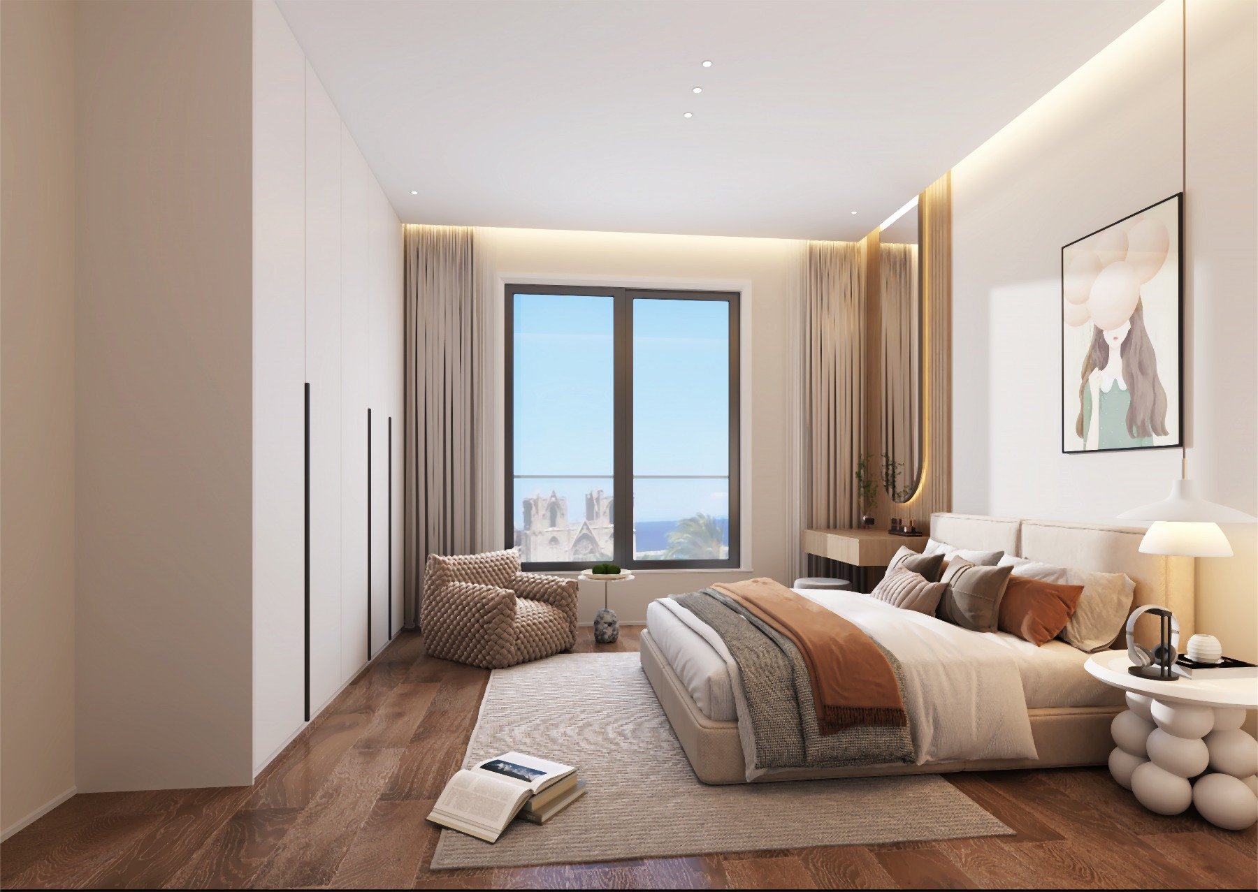  Top-Floor Penthouse with Expansive Roof Garden in Tombs of the Kings, Pafos - 物件實景