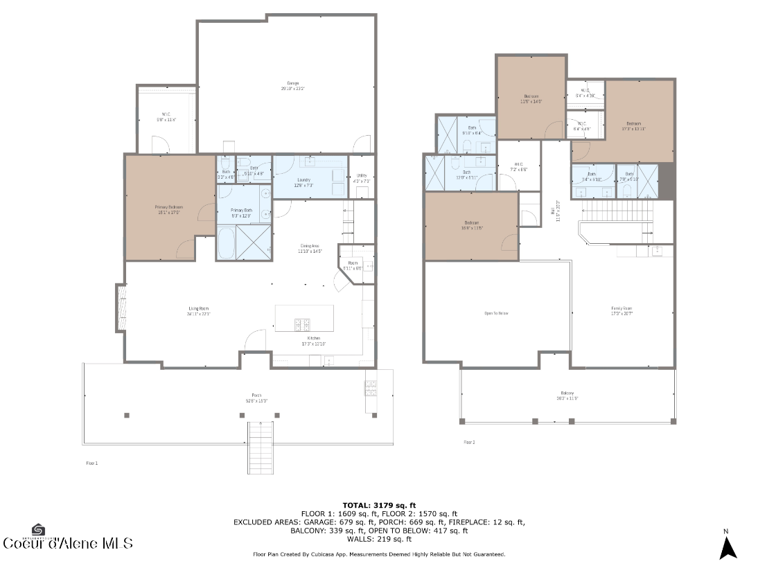Coeur D'alene, Idaho, 83814, United States, 4 Bedrooms Bedrooms, ,4 BathroomsBathrooms,Residential,For Sale,1927385
