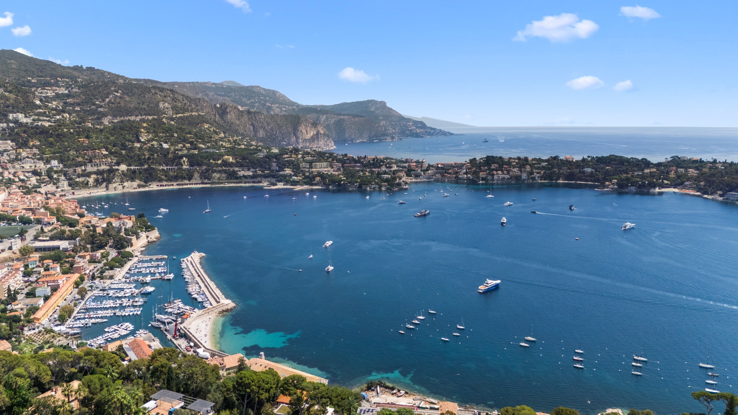  Contemporary sea view villa near Villefranche-sur-Mer with infinity pool - 物件實景