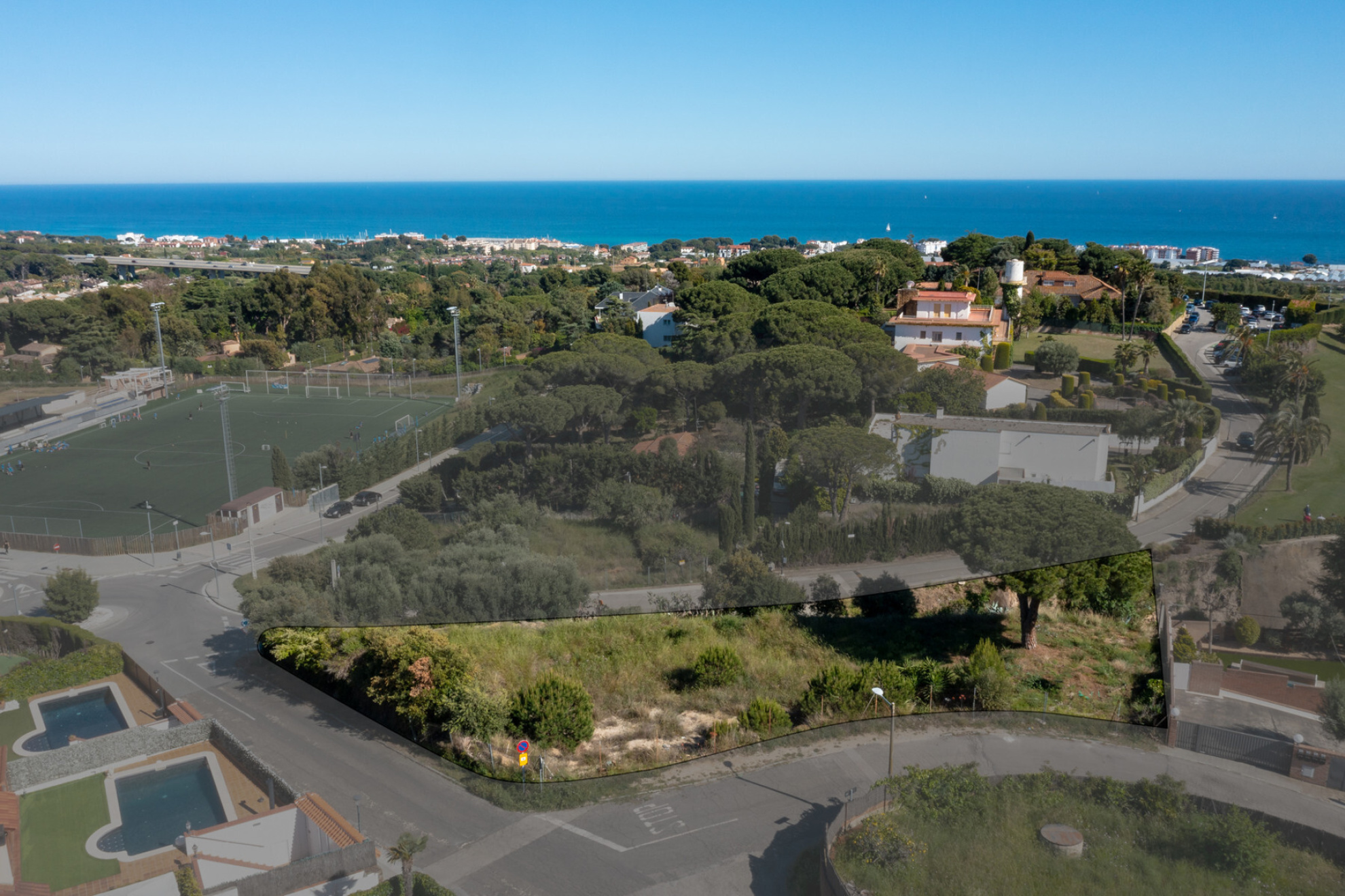  Plot with sea views in the center of Llavaneres - Costa BCN - 物件實景