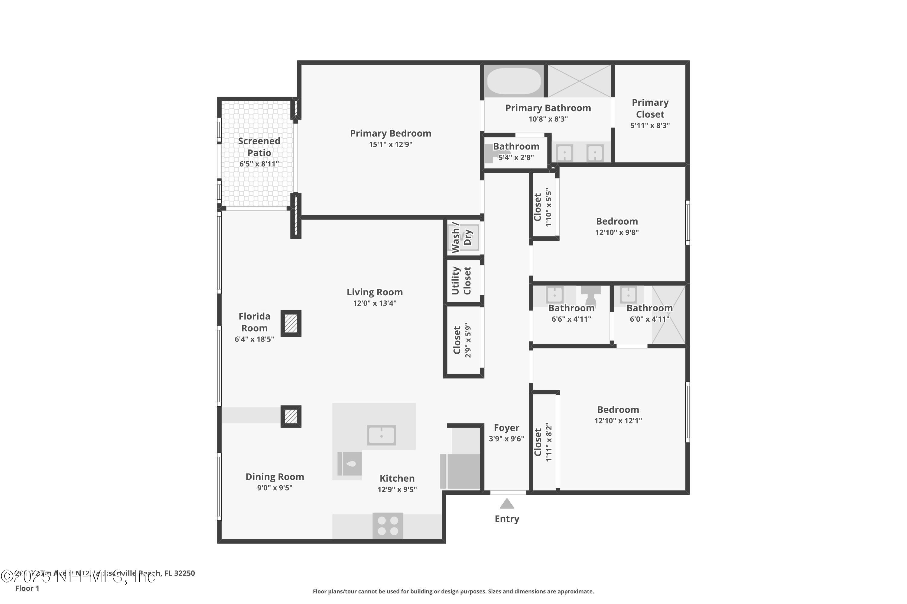 Jacksonville Beach, Florida, 32250, United States, 3 Bedrooms Bedrooms, ,2 BathroomsBathrooms,Residential,For Sale,1817472