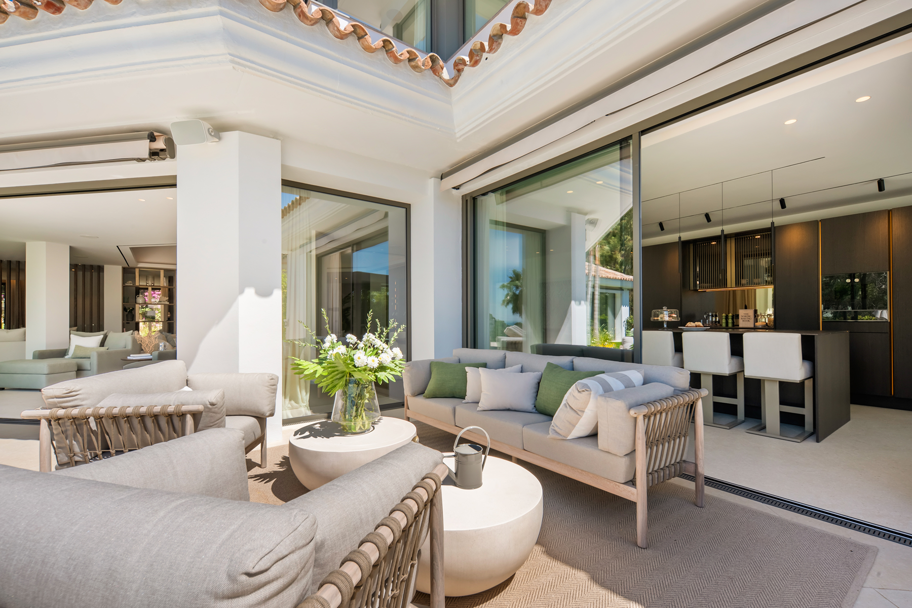  Contemporary Mediterranean villa with sea views in La Quinta - 物件實景