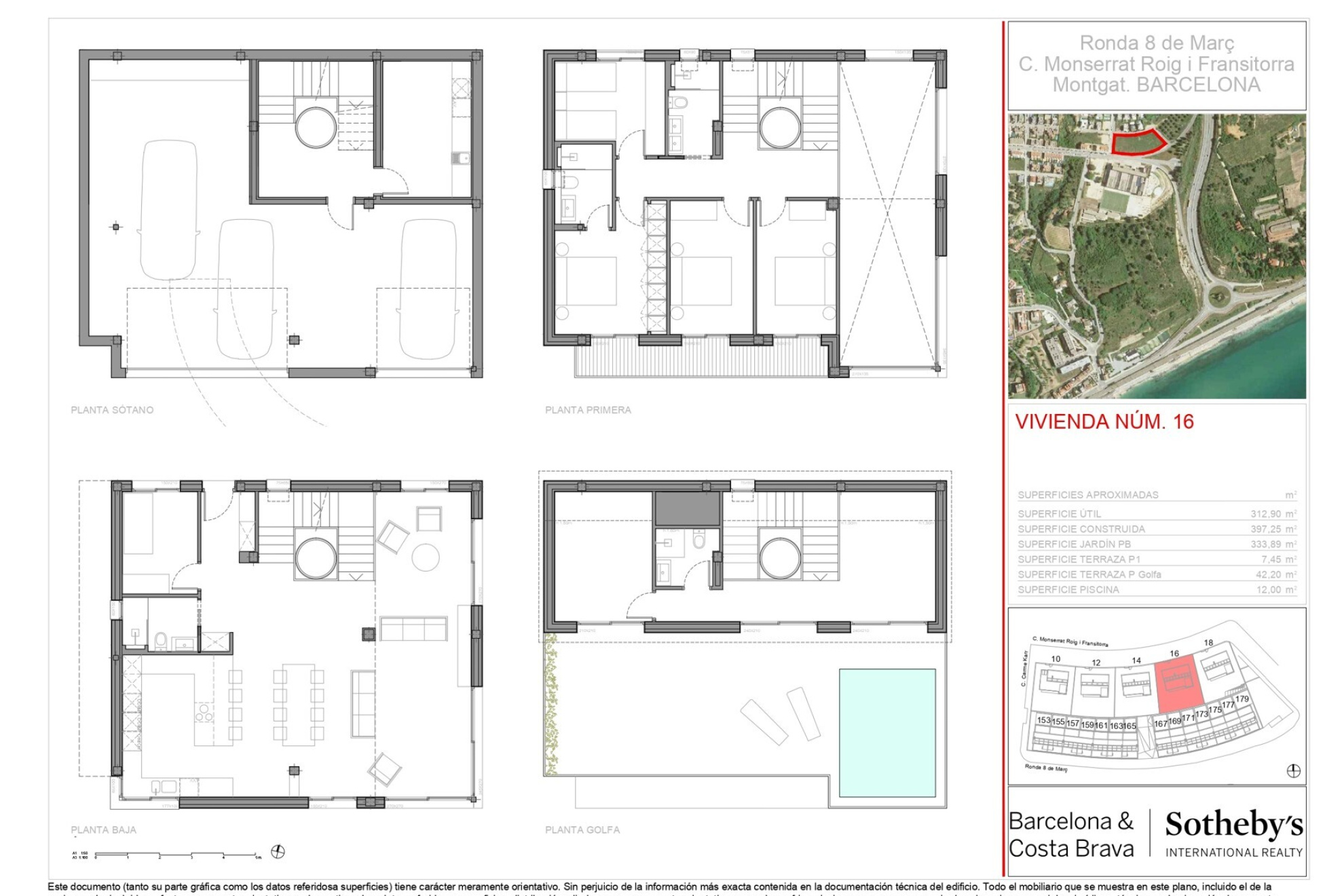  New developments in Montgat area Colegio Internacional - Costa Barcelona - 物件實景