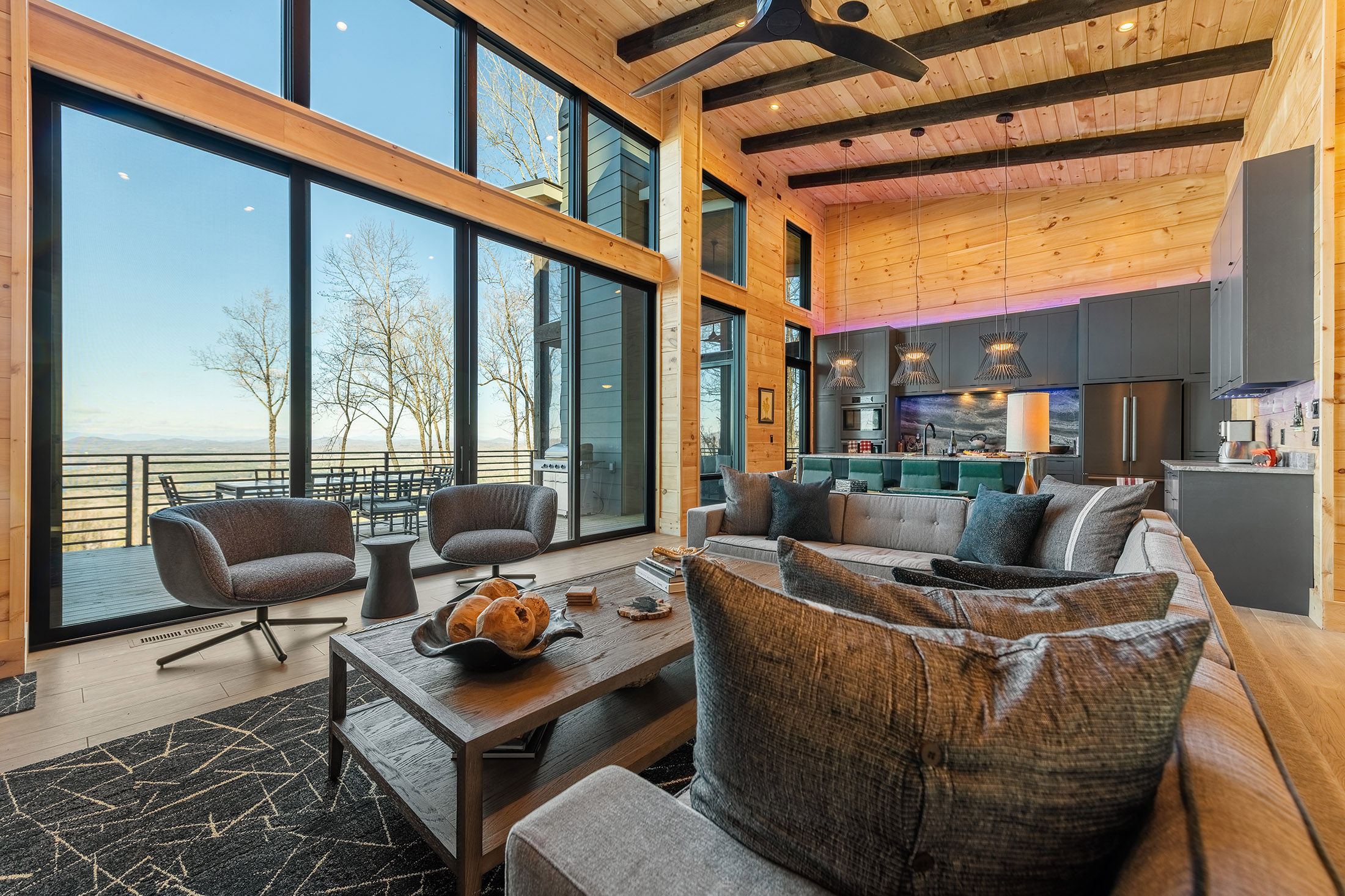  Contemporary Architectural Estate Overlooking Blue Ridge Lake - 物件實景