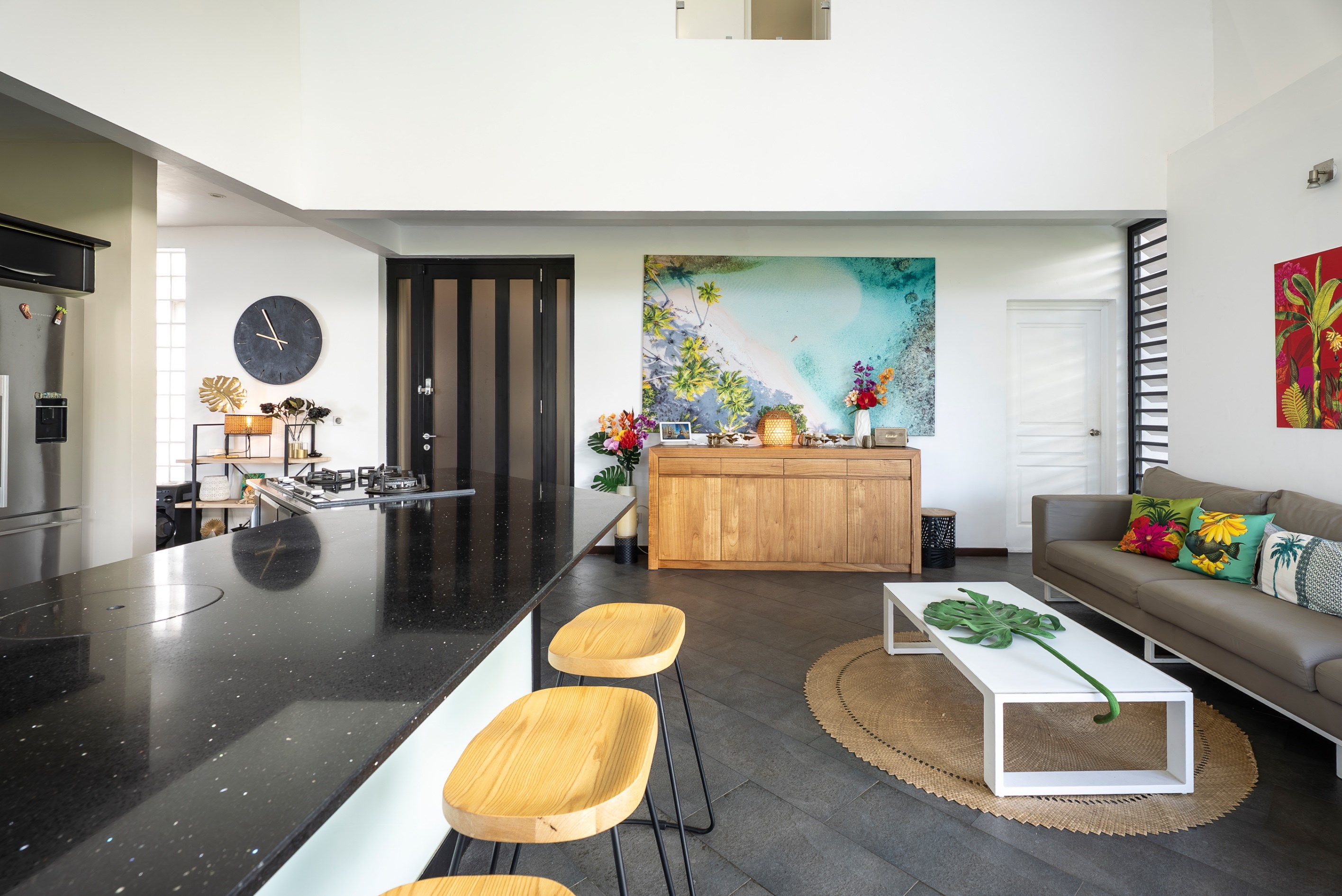  Tahiti - Punaauia - Architect-designed villa with unique panorama and independe… - 物件實景