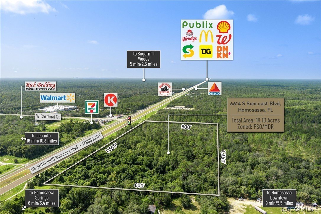 Homosassa, Florida, 34446, United States, ,Land,For Sale,1978293