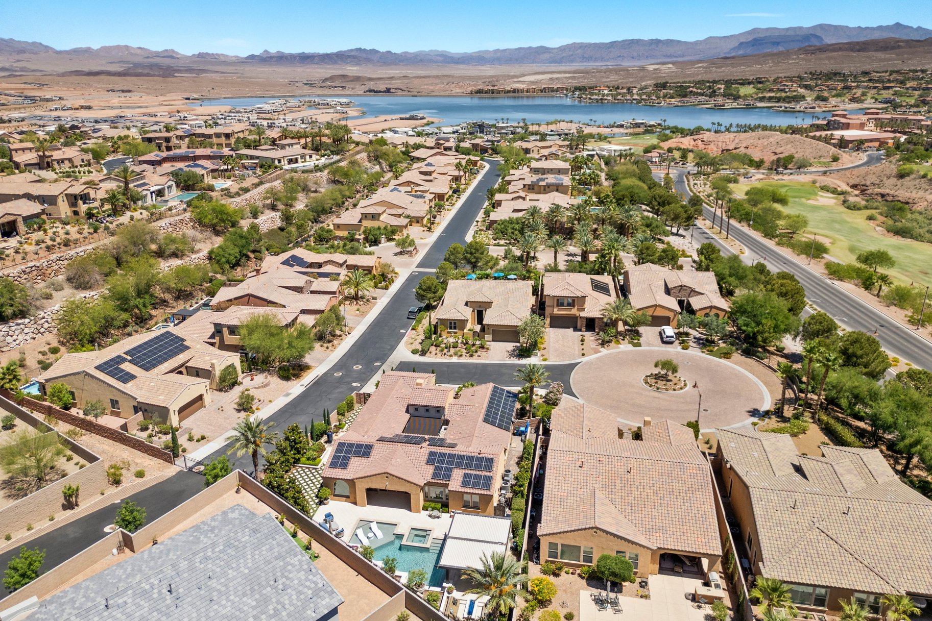  DESIGNER DREAM OASIS IN GATED LAKE LAS VEGAS, FURNISHED TURN-KEY - 物件實景