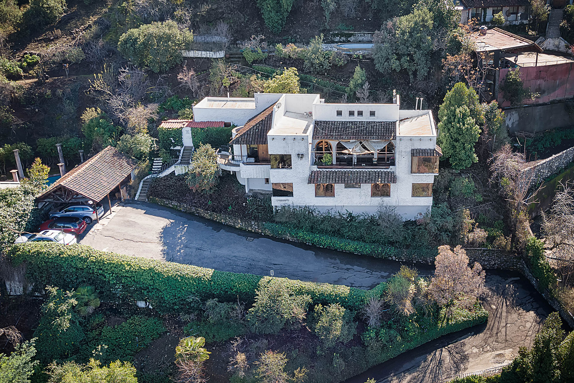  Home on 5,000 m² with spectacular panoramic views of Santiago – Lo Curro - 物件實景