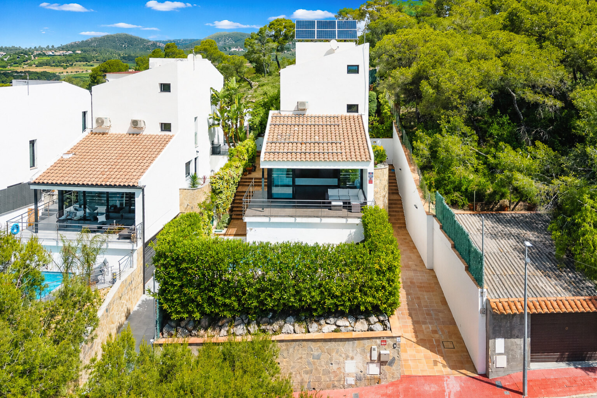  Detached villa with panoramic views and tourist license in Vallpineda - 物件實景