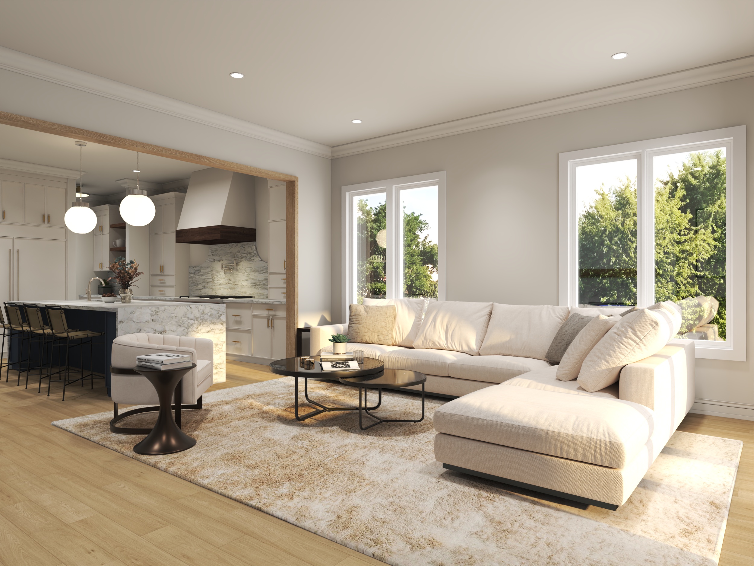  Stunning New Construction Home with 6 Bedroom, 4 Bathrooms + 2 Half Baths - 物件實景
