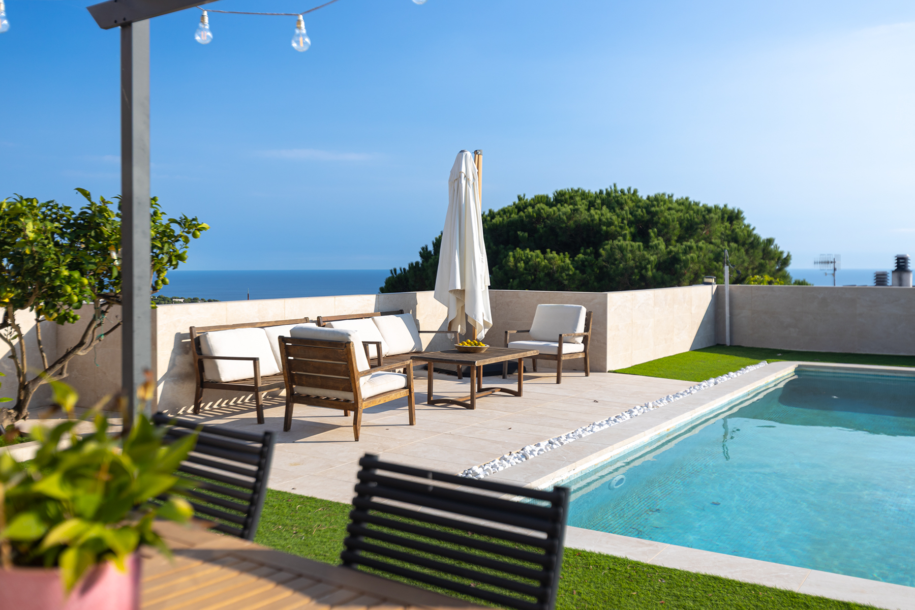  House with pool and sea views in Alella - 物件實景