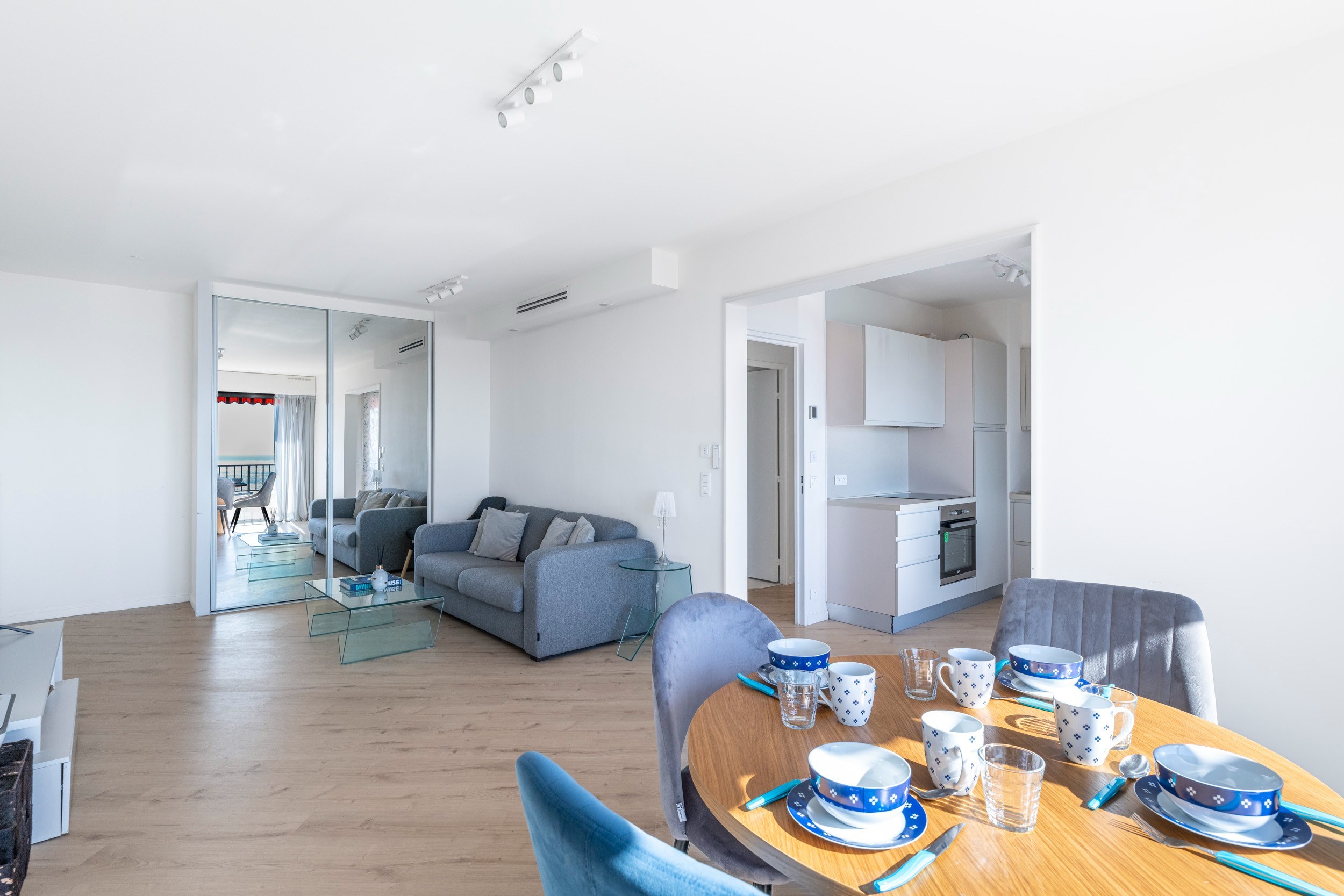  Beausoleil two bedroom apartment 67 sqm terrace sea view Monaco high floor park… - 物件實景