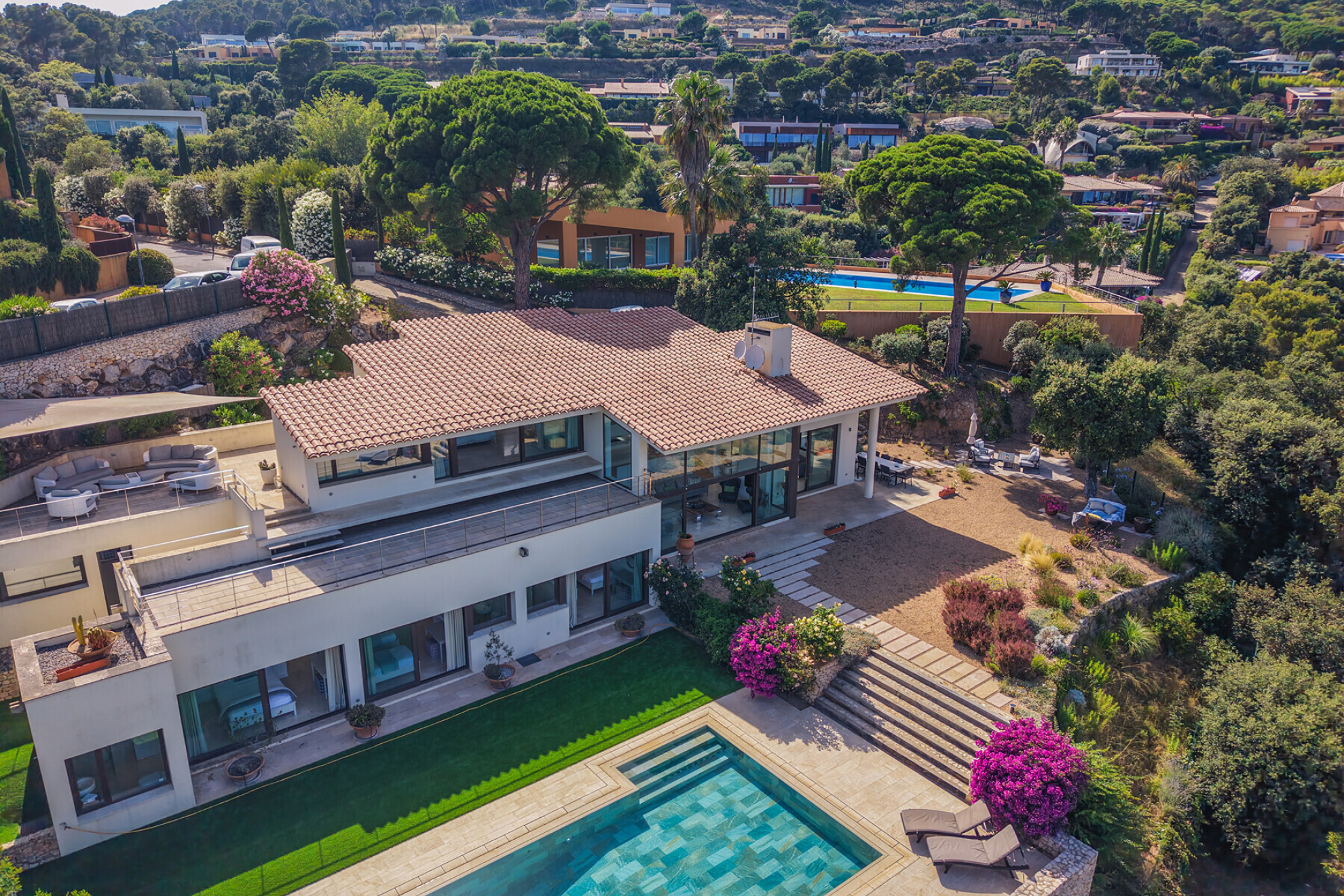  Spectacular modern home with ocean views in Aiguablava, Begur - 物件實景