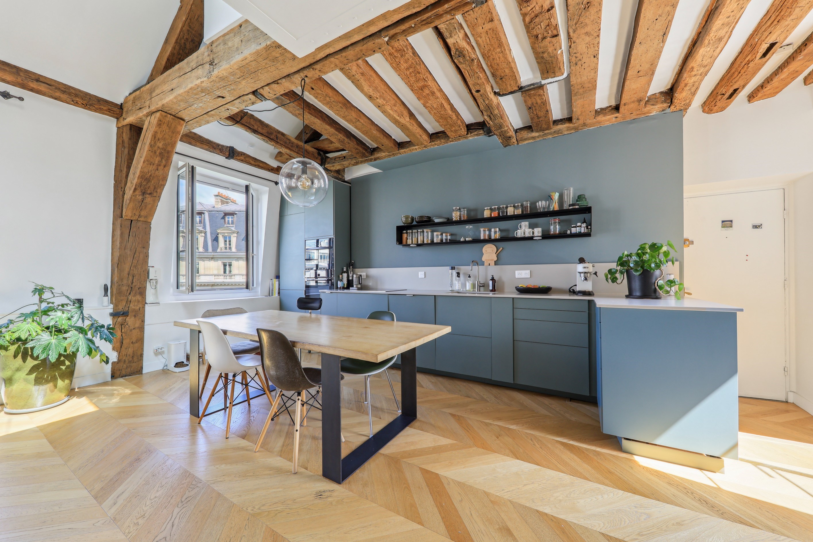  FOR SALE - Apartment - Bourse du Commerce - 75001 PARIS - 2 bedrooms - 1 office - 物件實景