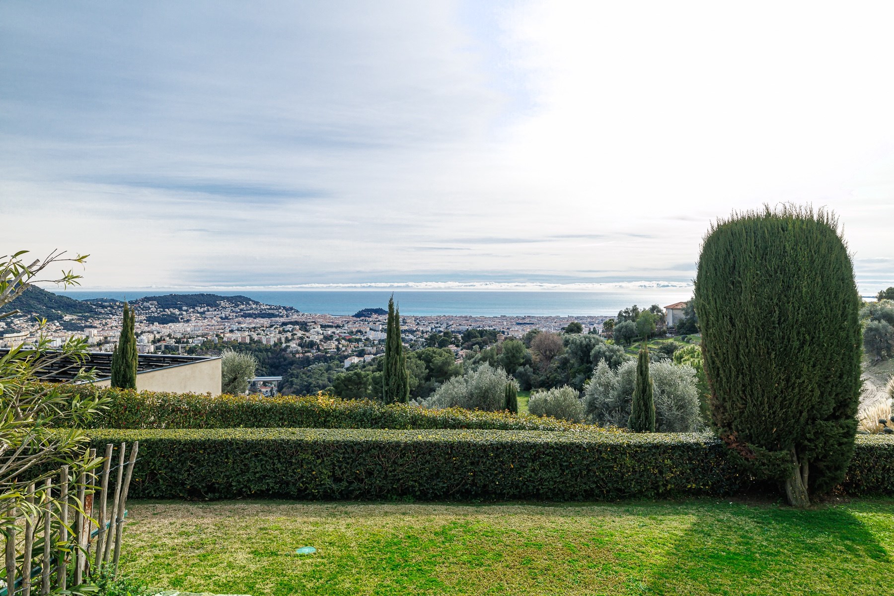  Renovated niçoise bastide with pool for sale in Gairaut, Nice: panoramic sea vi… - 物件實景