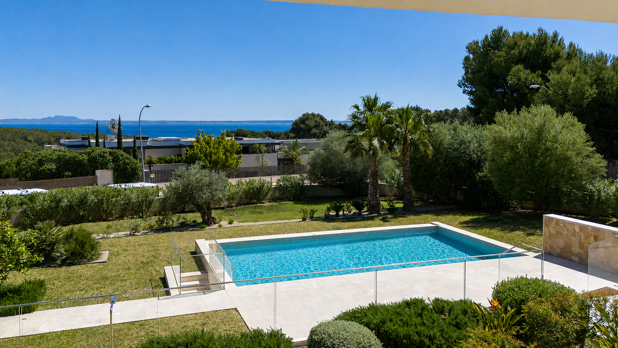  Villa in Sol de Mallorca with pool and views of the Bay of Palma - 物件實景