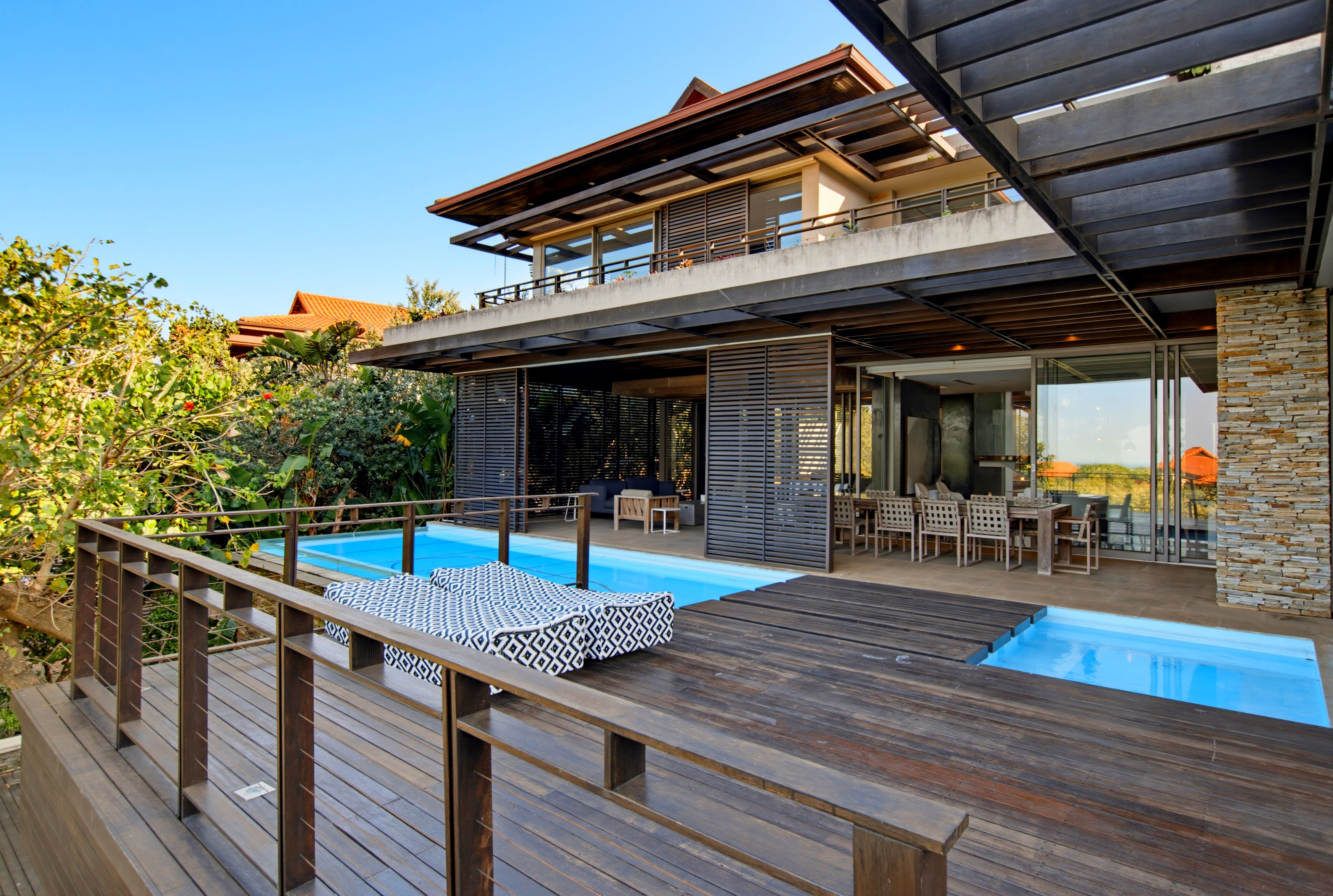  Contemporary Coastal Residence with Panoramic Ocean Views in Zimbali Estate - 物件實景