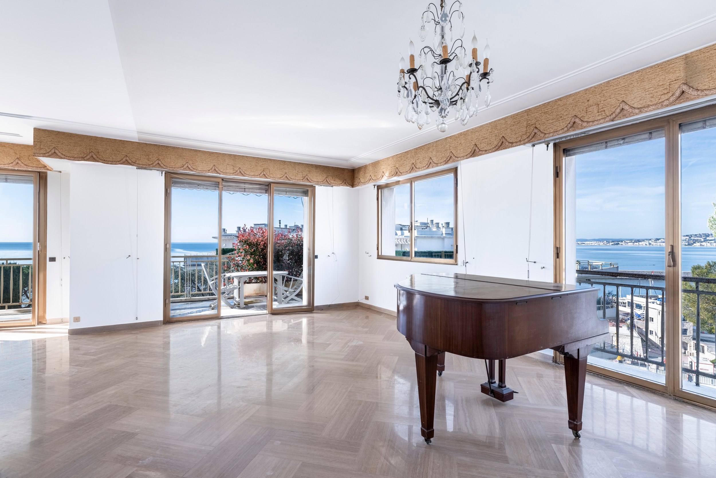  Nice Franck Pilatte sea view apartment with terrace in prestigious residence - 物件實景