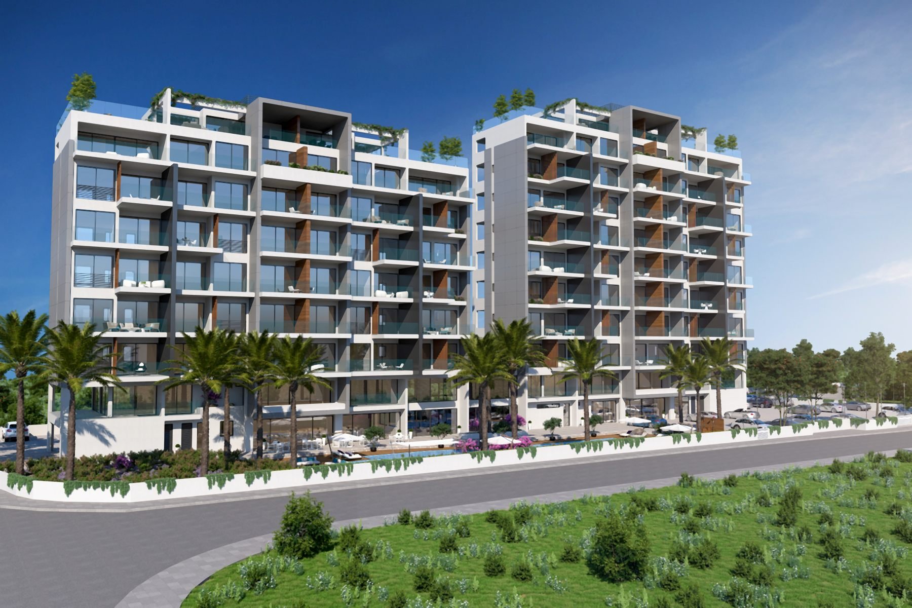  Top-Floor Penthouse with Expansive Roof Garden in Tombs of the Kings, Pafos - 物件實景