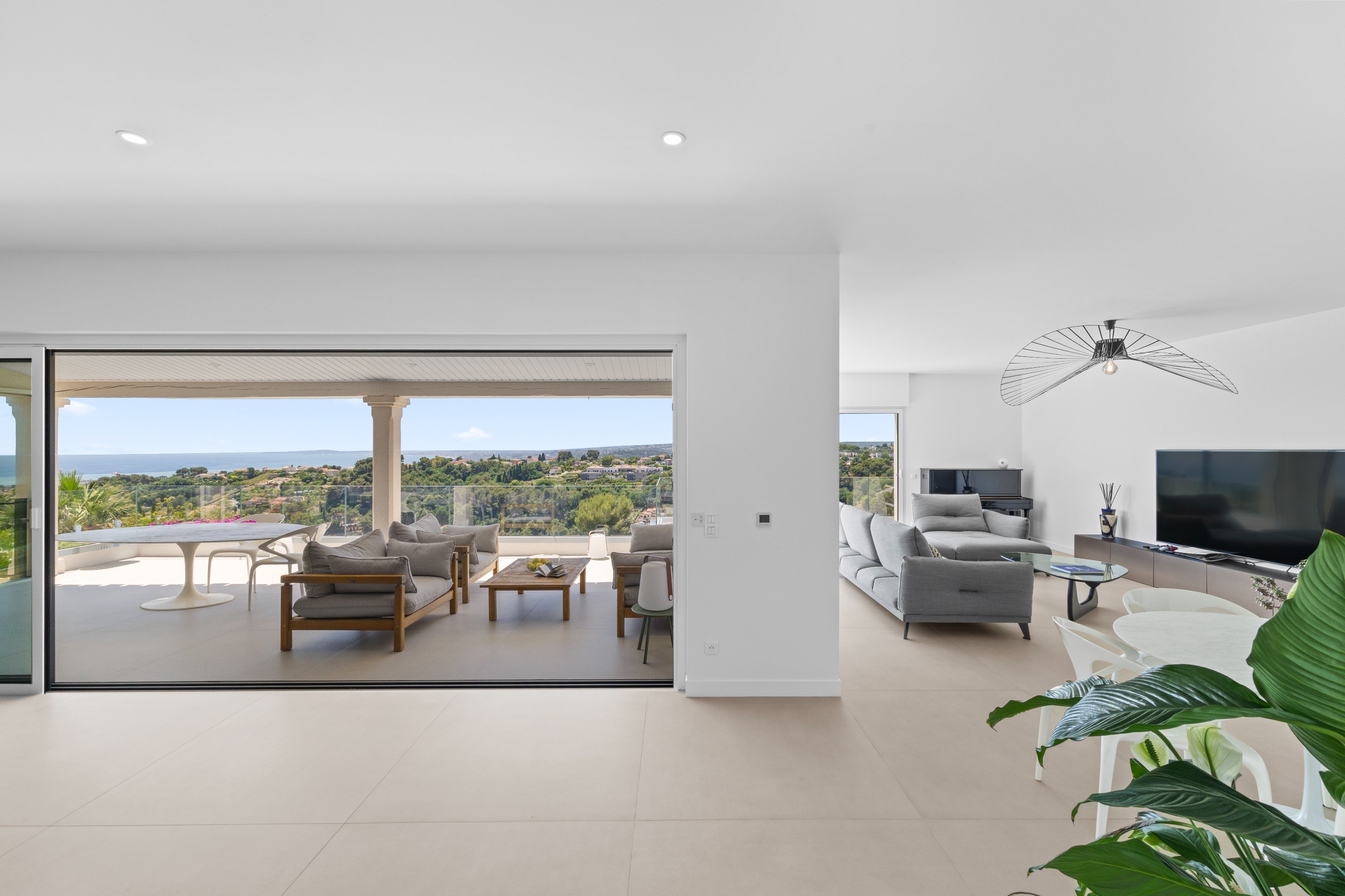  Luxury sea view villa for sale in Cagnes-sur-Mer with guest house - 物件實景
