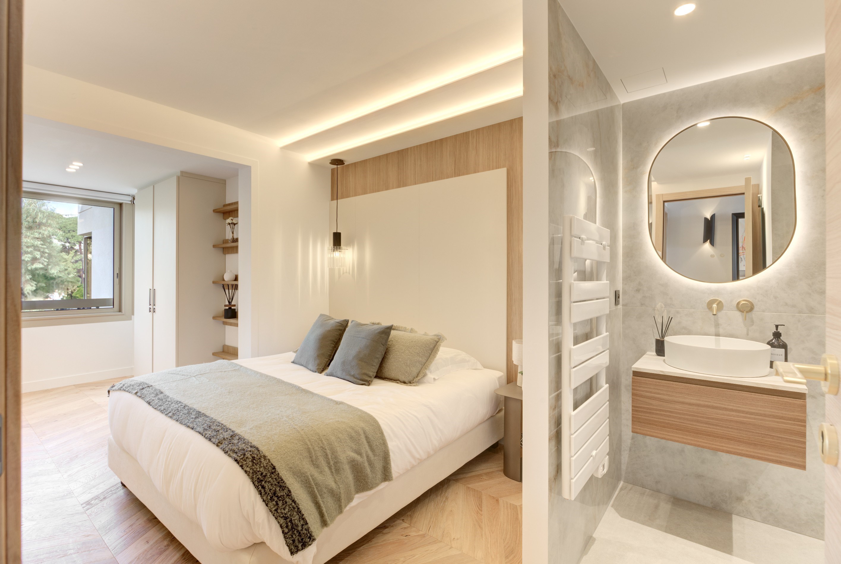  Renovated 3-bedroom apartment with sea view and terrace – Palm Beach, Cannes - 物件實景