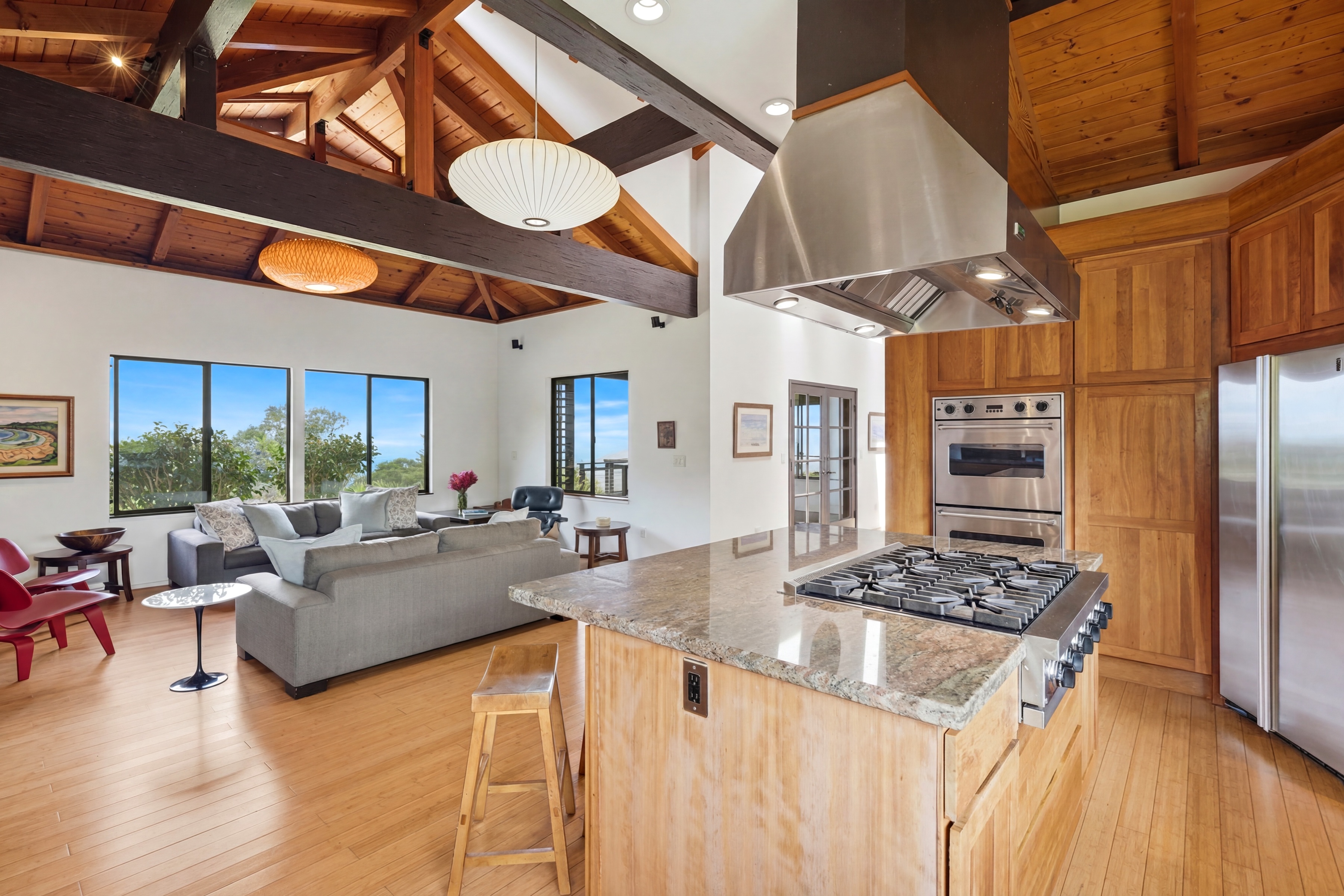  Architectural Kula Estate with Panoramic Views and Cottage - 物件實景