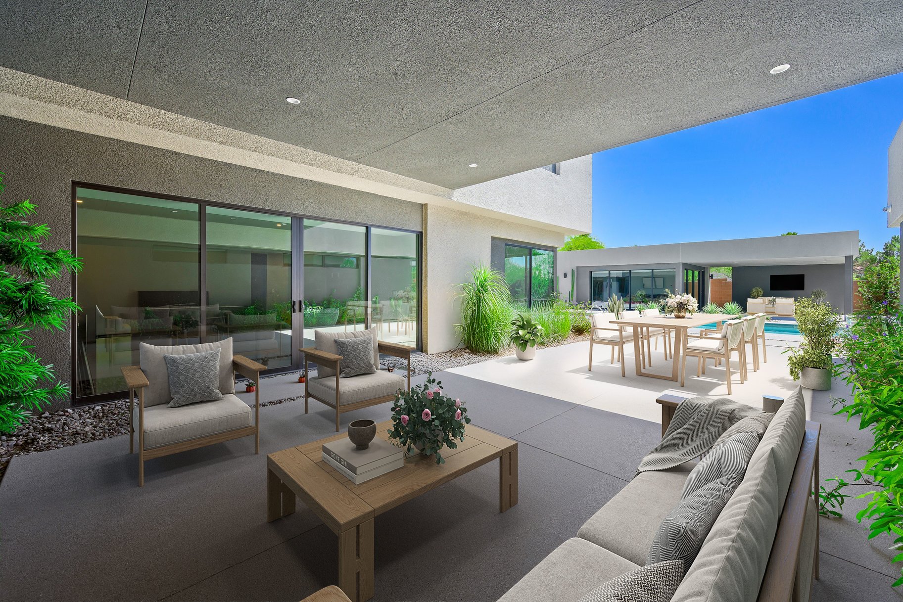  Private Contemporary Masterpiece in Las Vegas