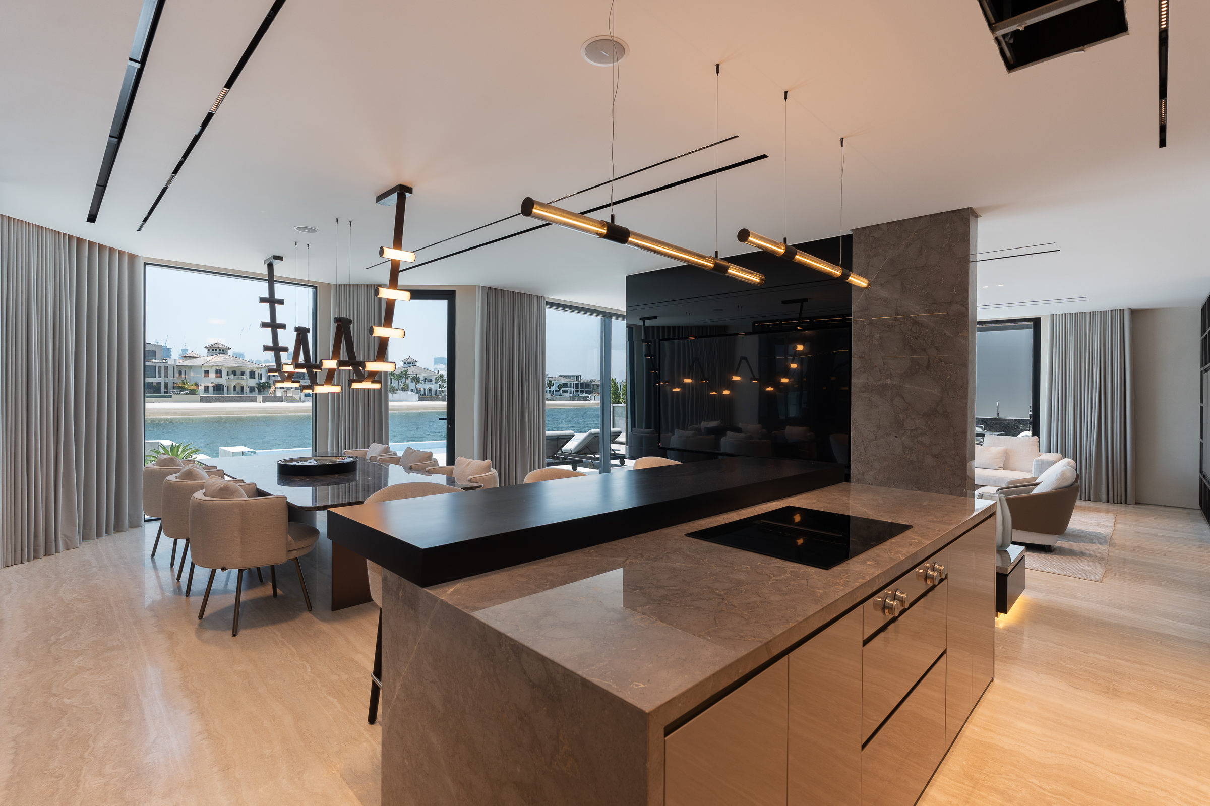  Turnkey Palm Jumeirah Villa With Private Beach - 物件實景