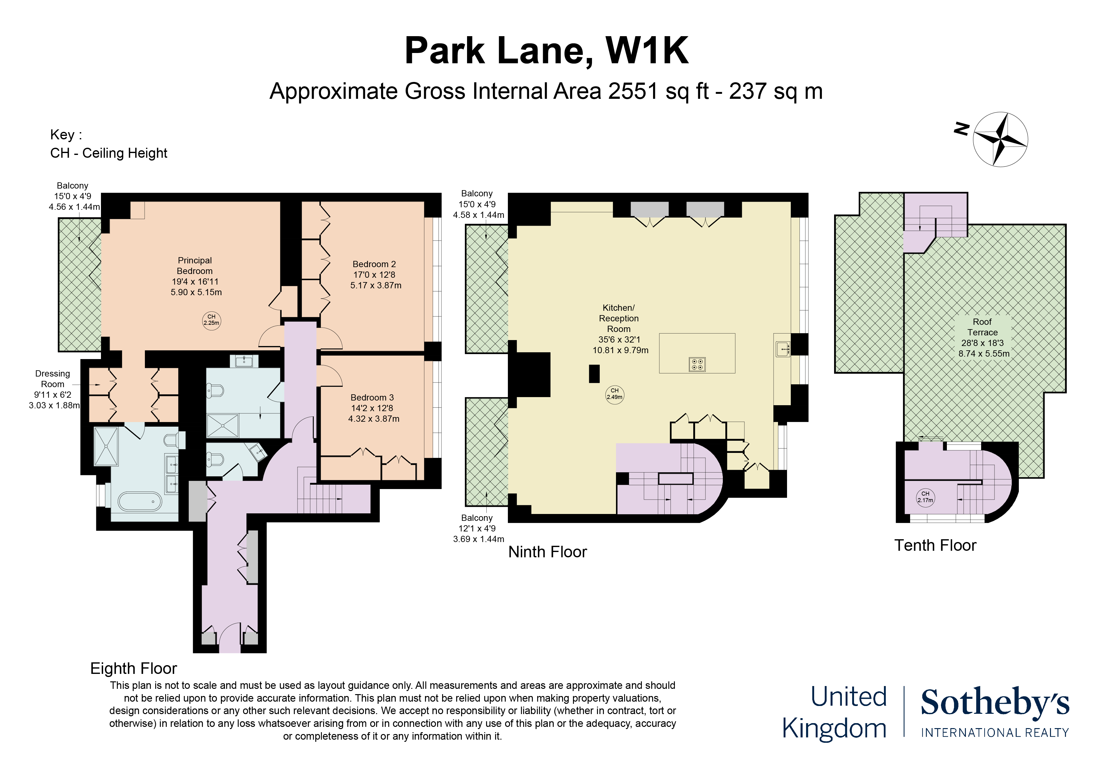 Expansive Mayfair Penthouse with Panoramic Views and 800 sq ft of Outdoor Space 