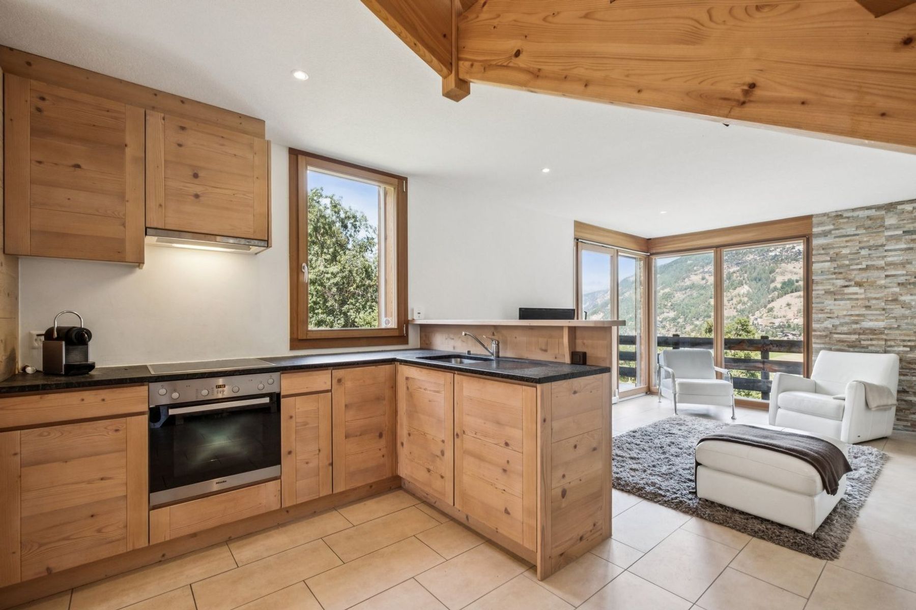  Cosy, modern duplex apartment 5 minutes from Grimentz - 物件實景
