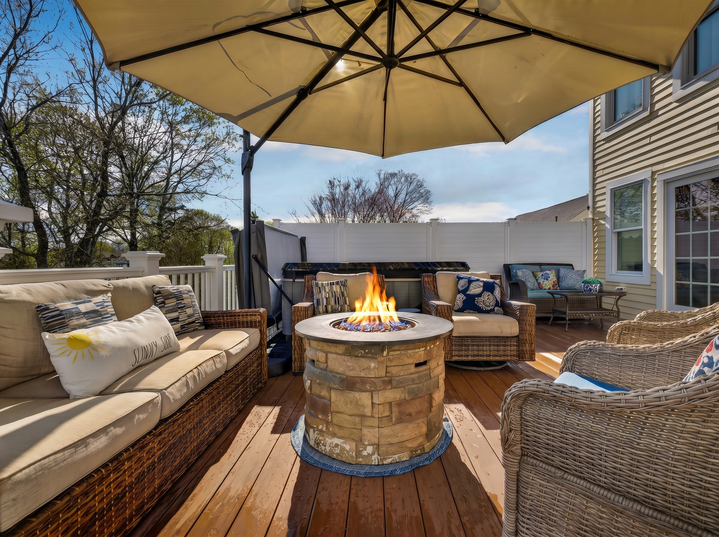  Refined Character & Private Outdoor Retreat in Heart of Mystic - 物件實景