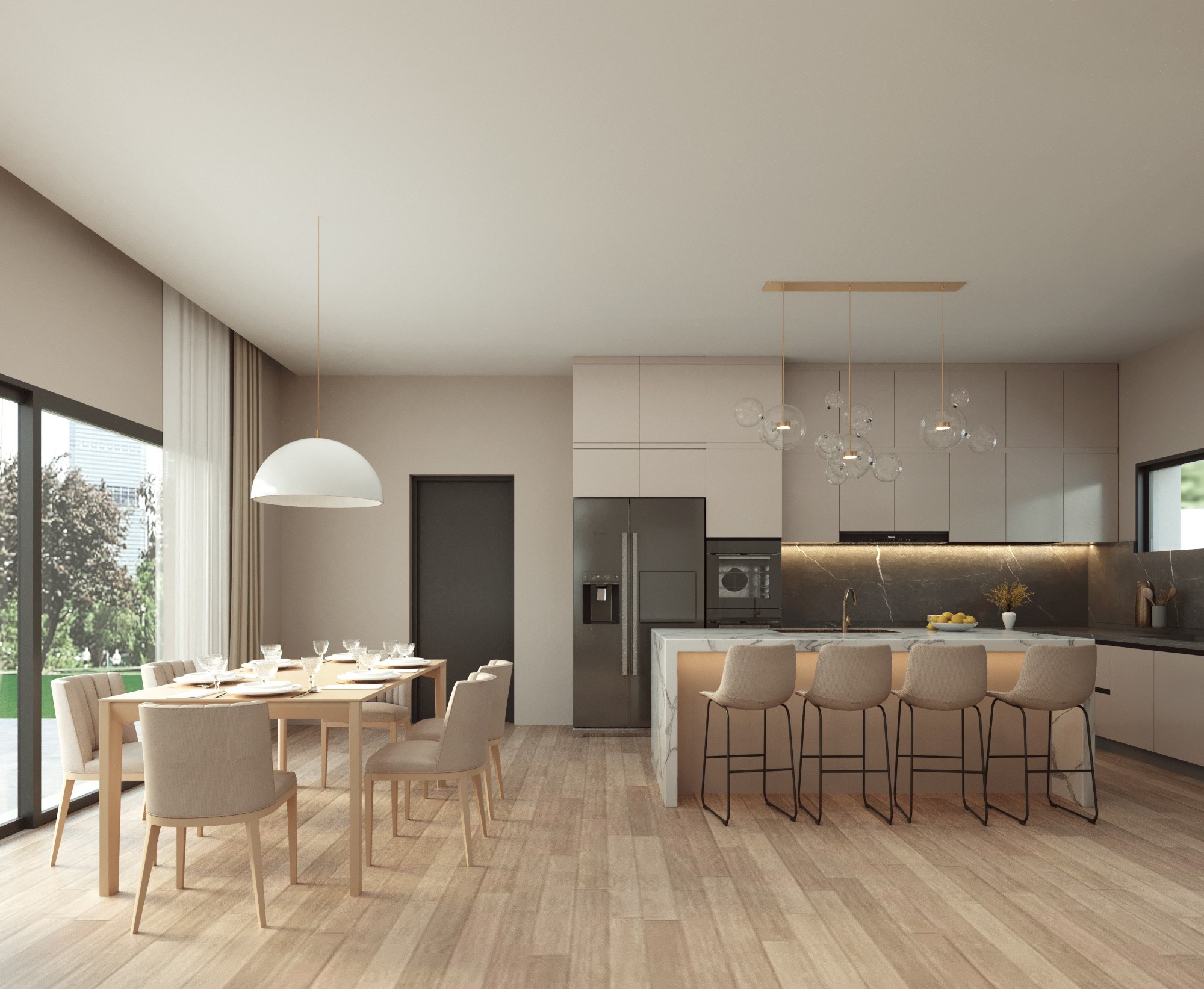  New contemporary villa with pool in Plascassier, near Valbonne - 物件實景