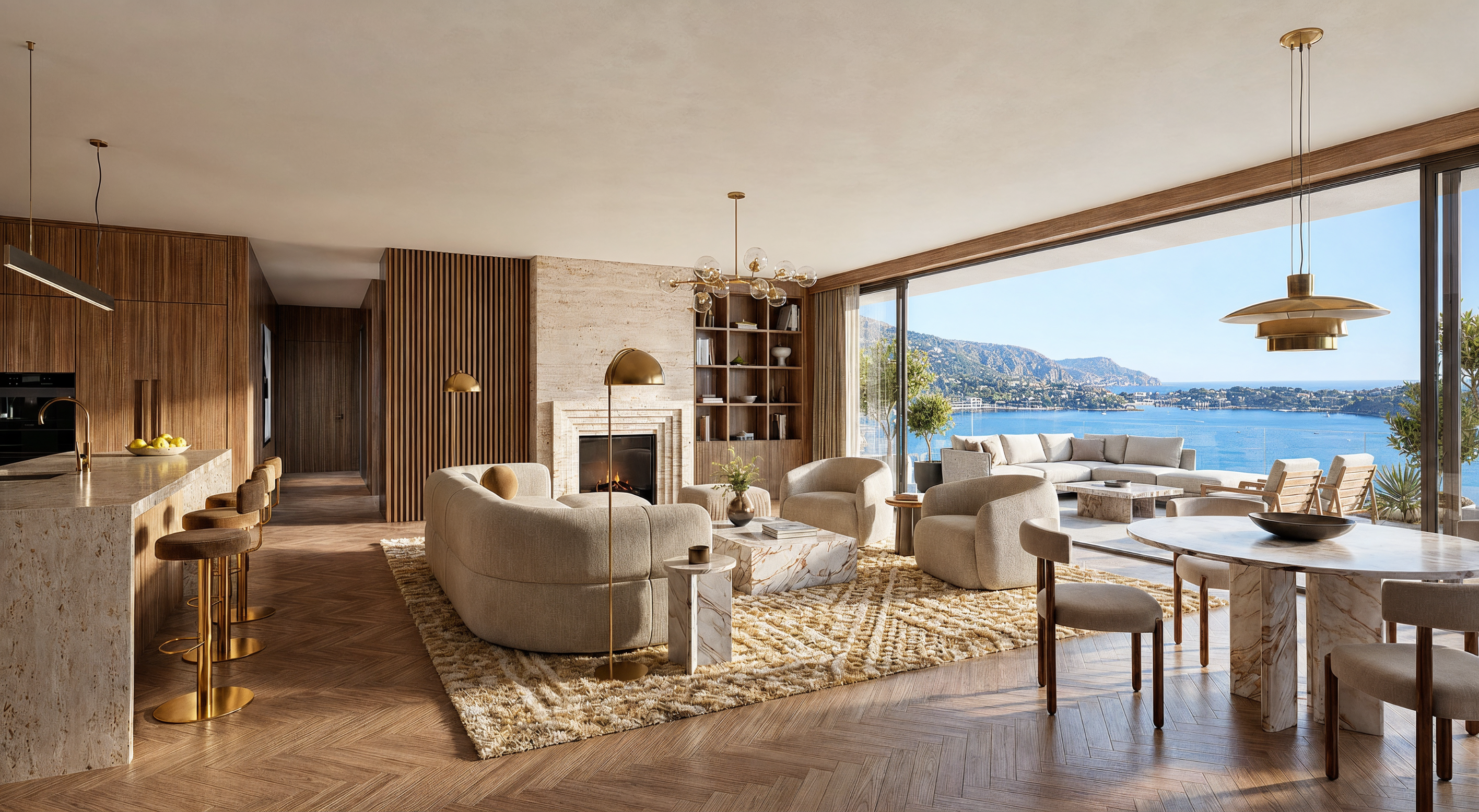  Exceptional contemporary villa with panoramic sea views in Nice Mont Boron - 物件實景