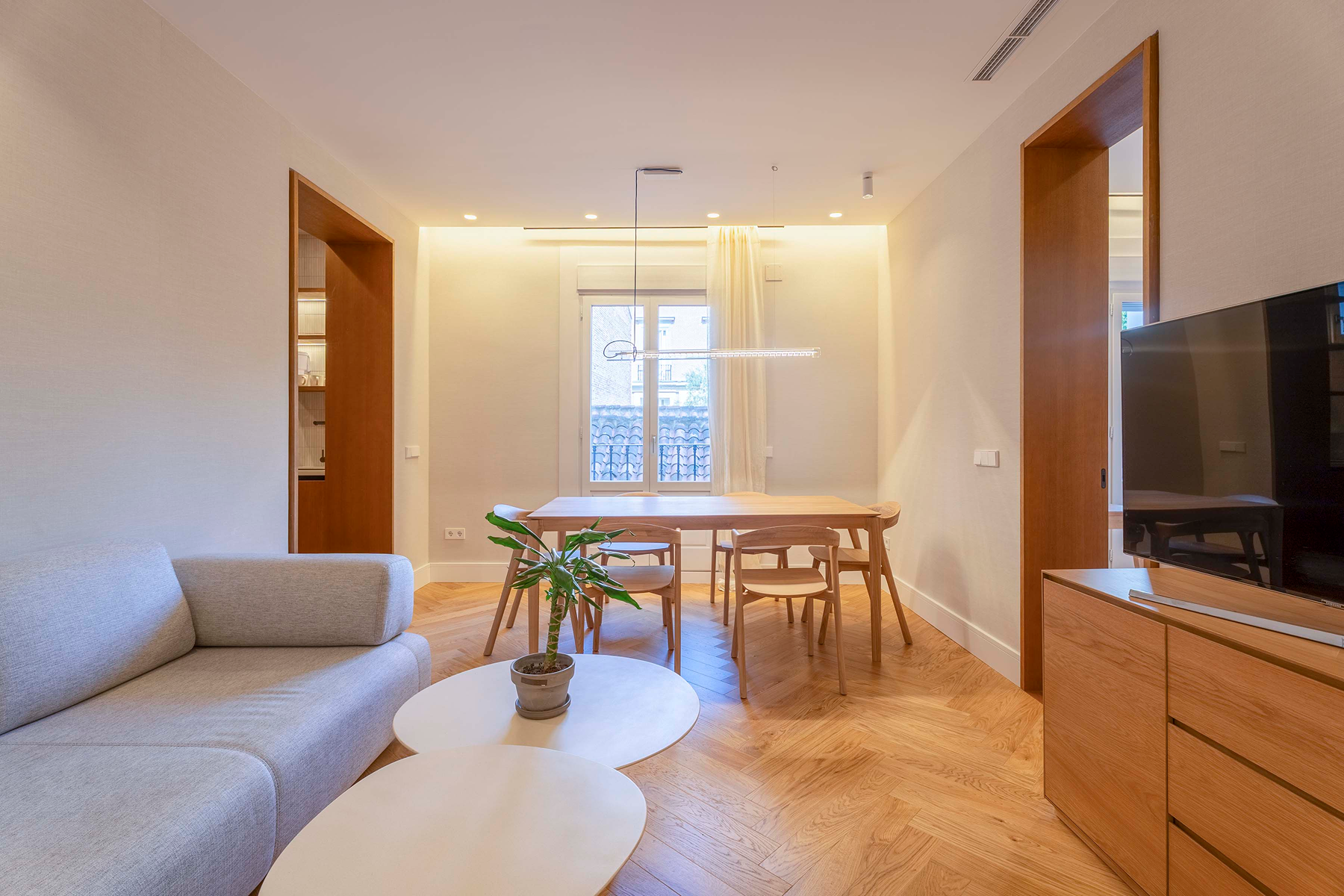  Contemporary Flat with 2 bedrooms and 2 bathrooms in Central Madrid - 物件實景