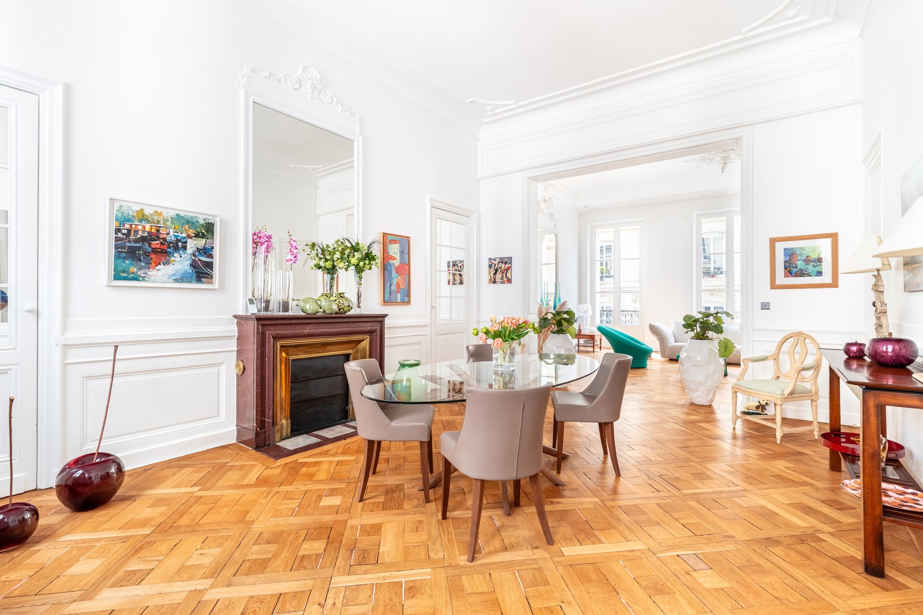  BORDEAUX – TRIANGLE – RENOVATED 250 SQ.M. BOURGEOIS APARTMENT – ELEVATOR – 4 BE… - 物件實景