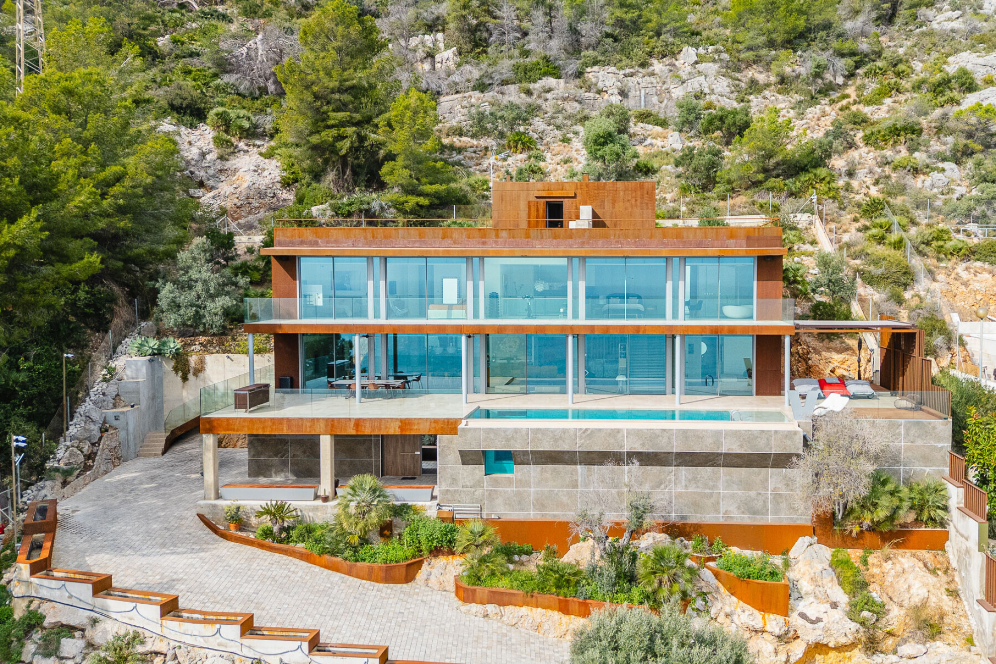  Exclusive luxury villa with panoramic sea views in Garraf - 物件實景