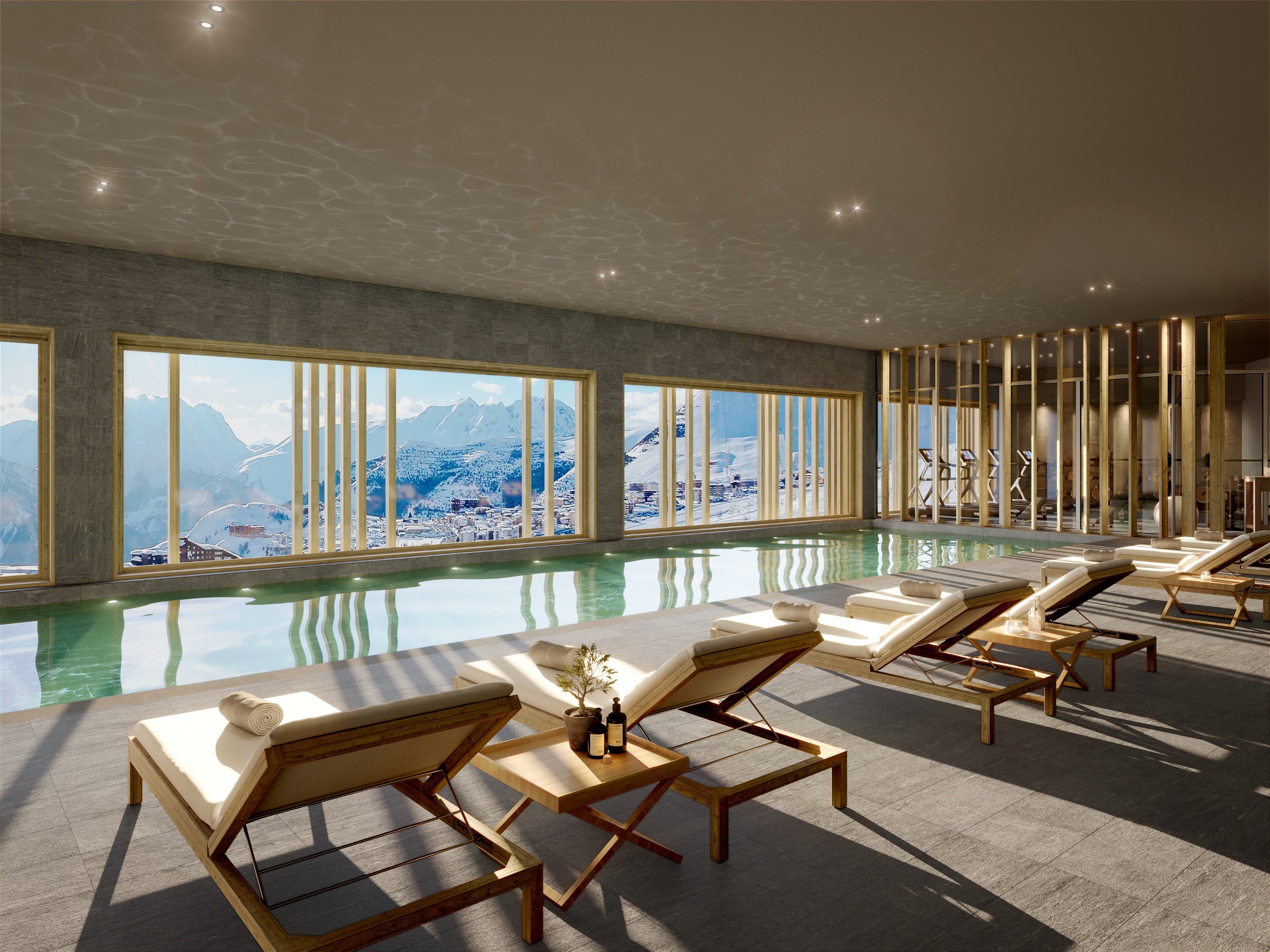 Apartment Favier - Located in a new residence in Alpe d