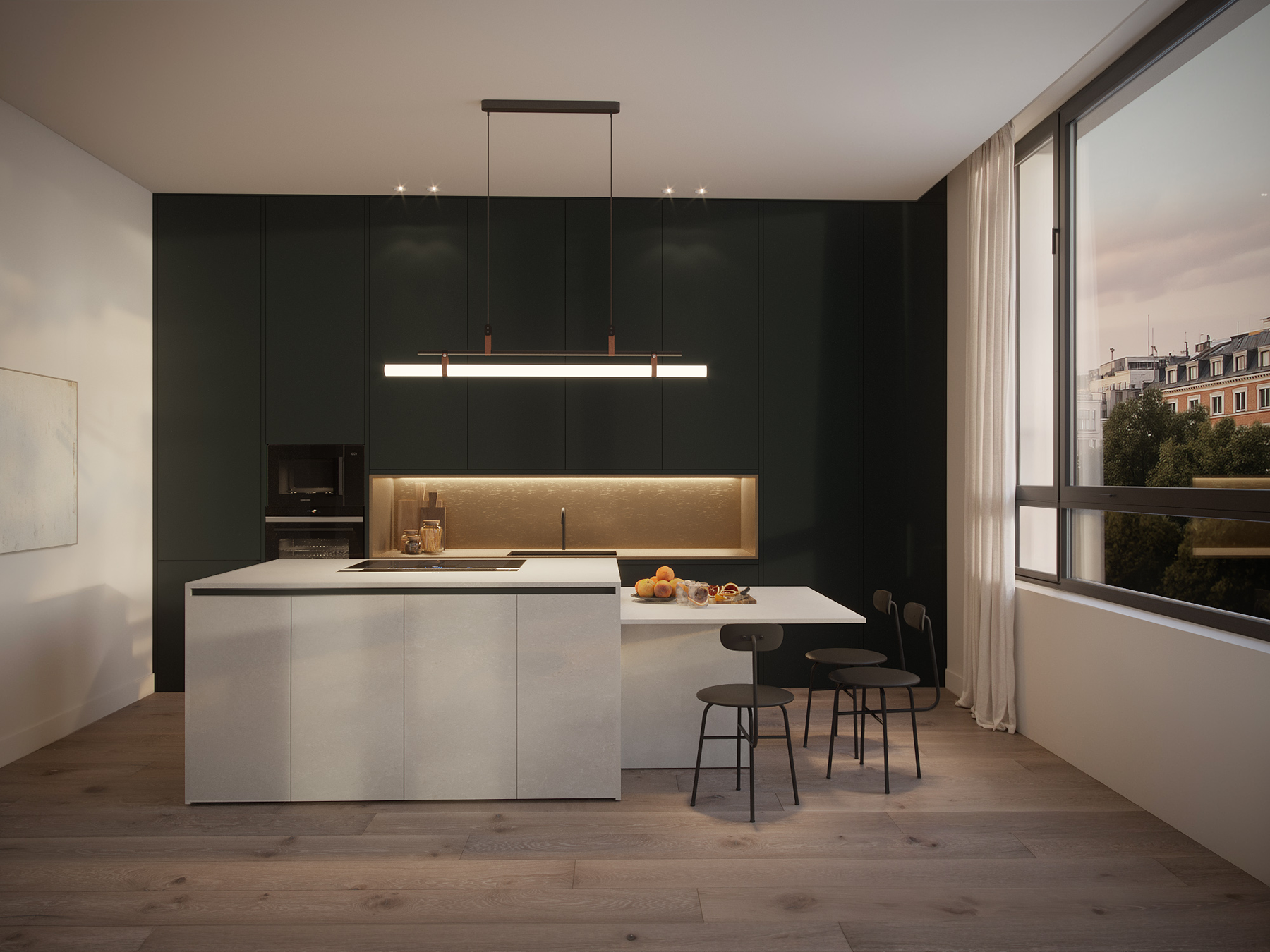  Newly built apartment in a cutting-edge building on Paseo de la Castellana. - 物件實景